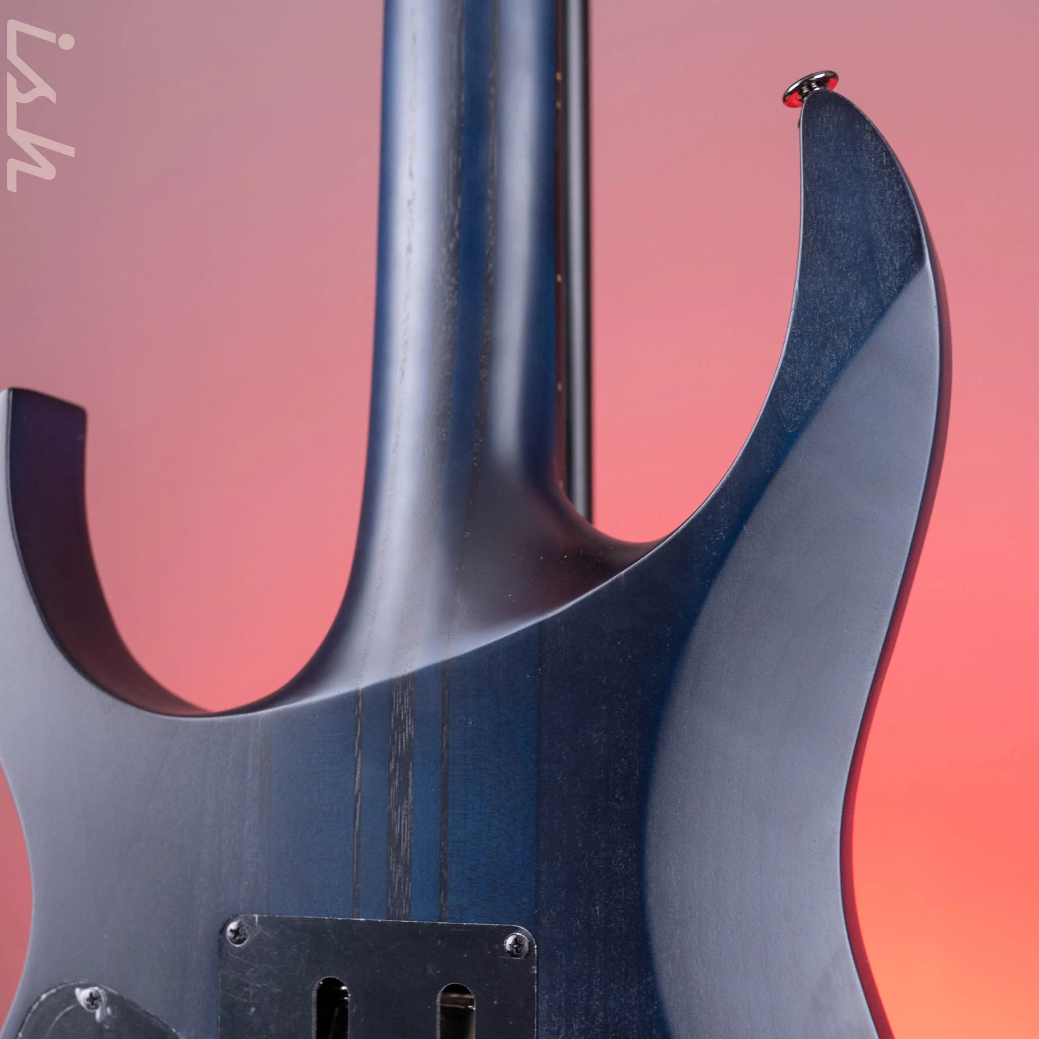 Ibanez Premium RGT1270PB Electric Guitar Blue Starburst Flat Demo - Image 8