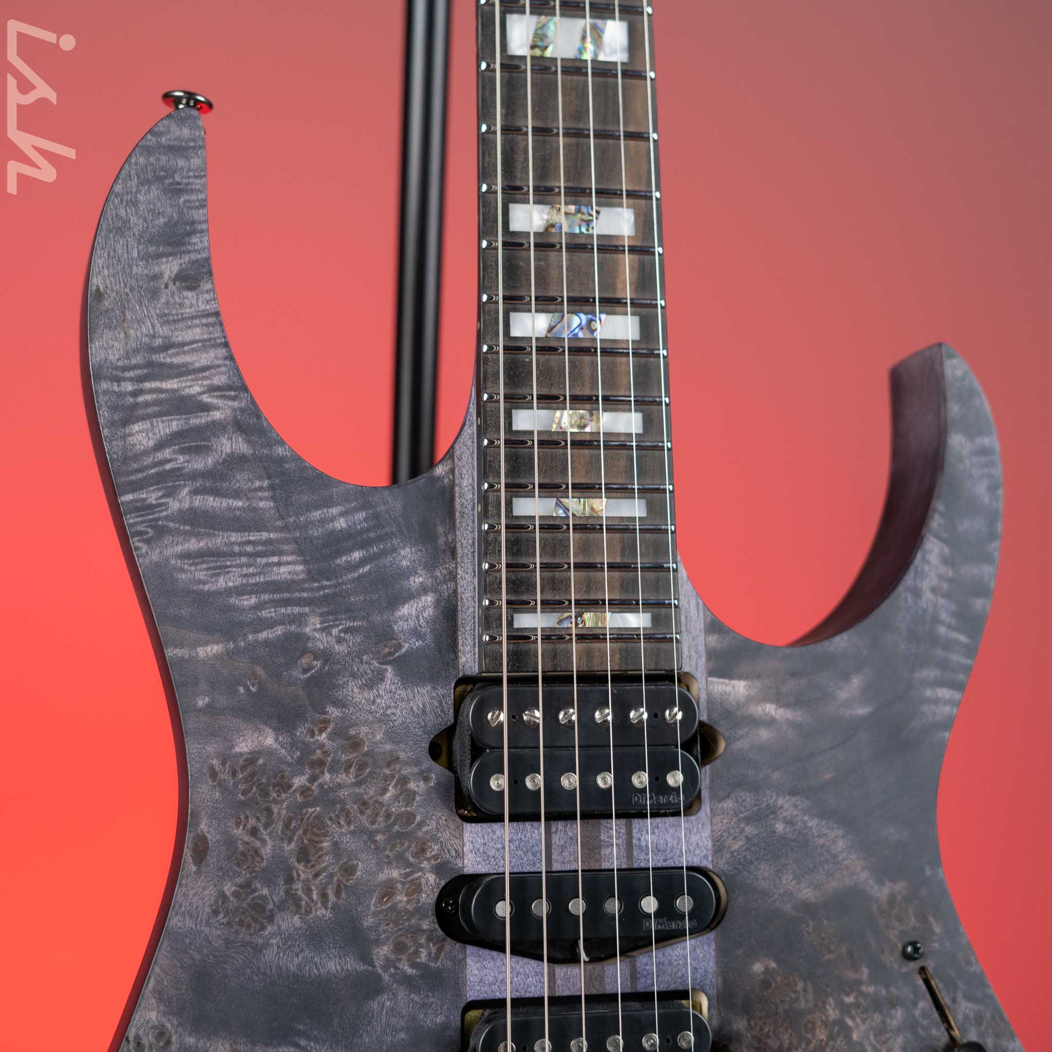 Ibanez Premium RGT1270PB Electric Guitar Deep Twilight Flat - Image 3