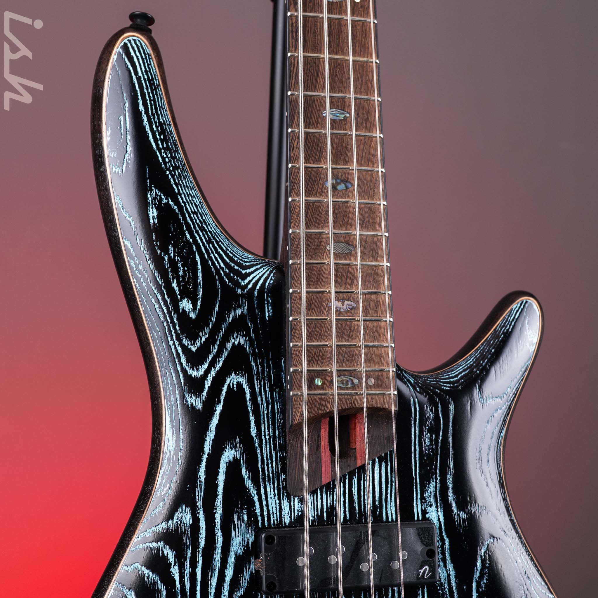 Ibanez Premium SR1320SB 4-String Bass Aqua Wave Low Gloss - Image 4
