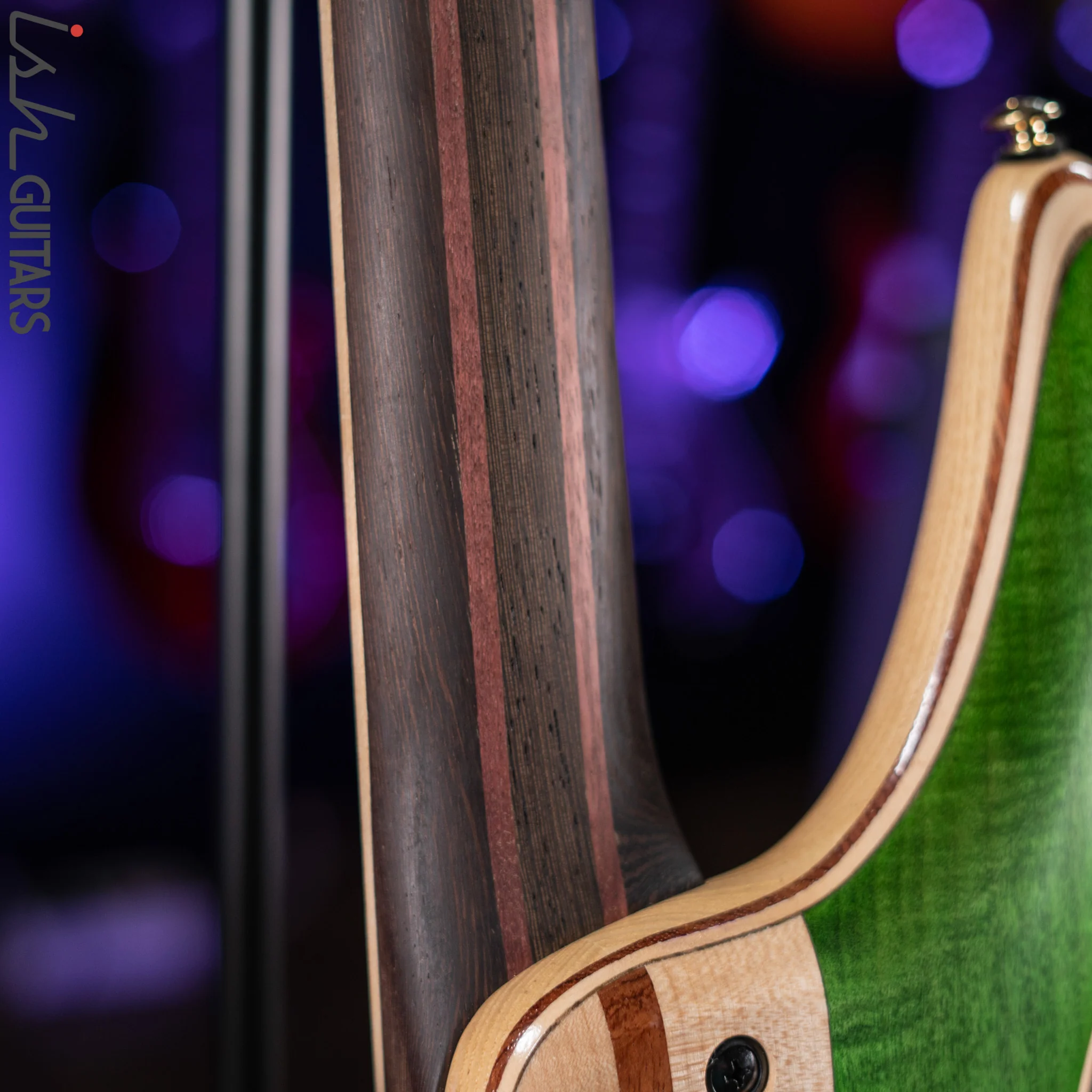 Ibanez Premium SR4FMDX 4-String Bass Emerald Green Low Gloss Demo - Image 11