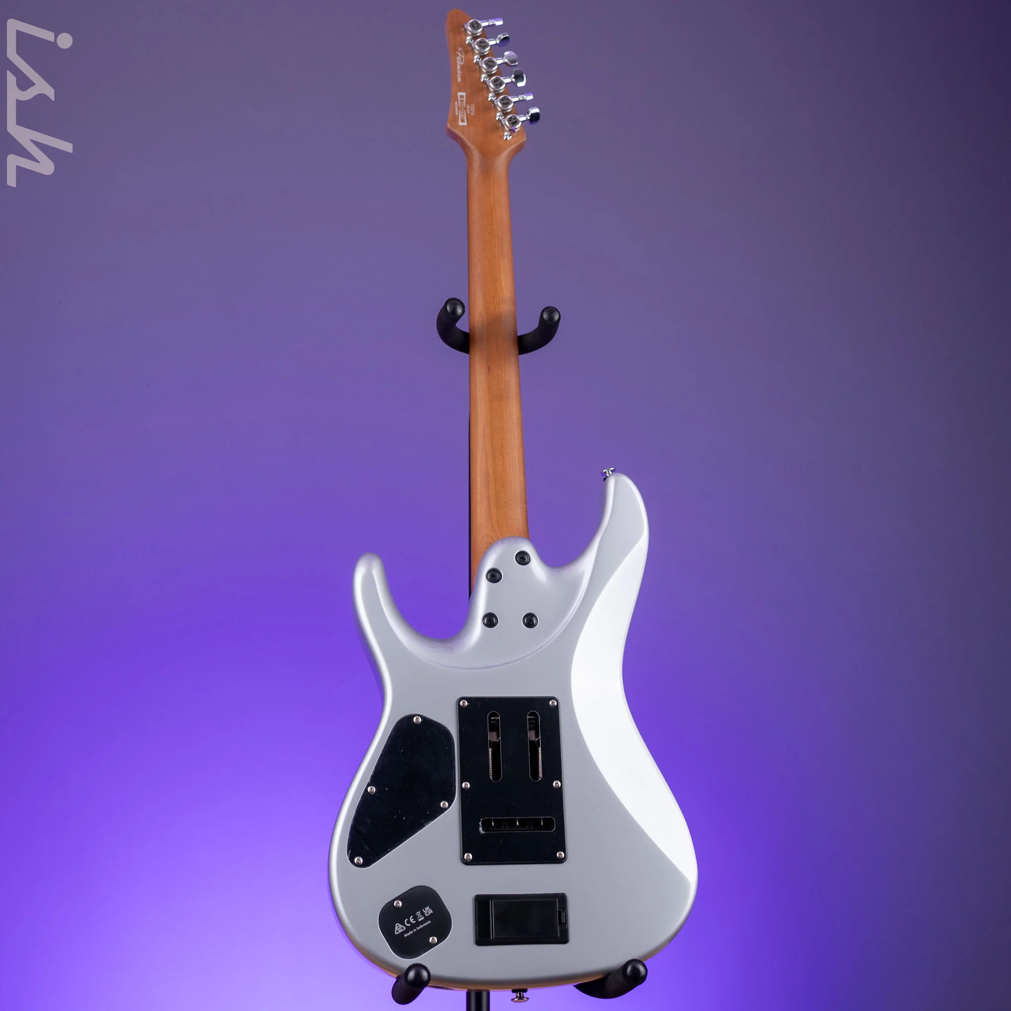 Ibanez Premium TOD10 Tim Henson Signature Electric Guitar Classic Silver Demo - Image 6