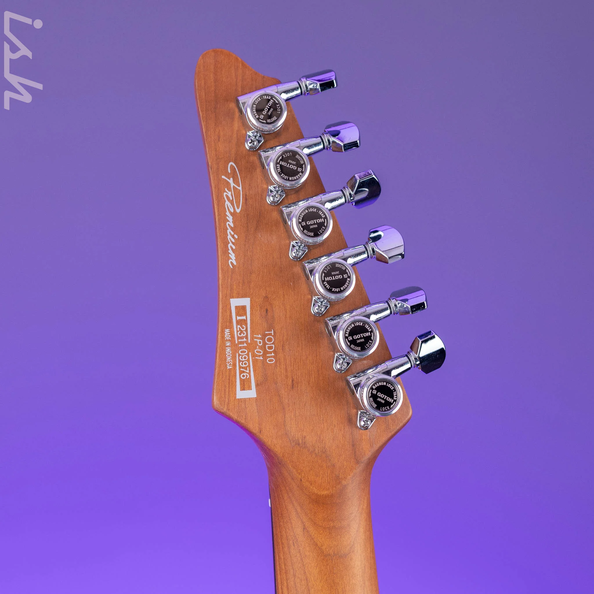 Ibanez Premium TOD10 Tim Henson Signature Electric Guitar Classic Silver Demo - Image 11