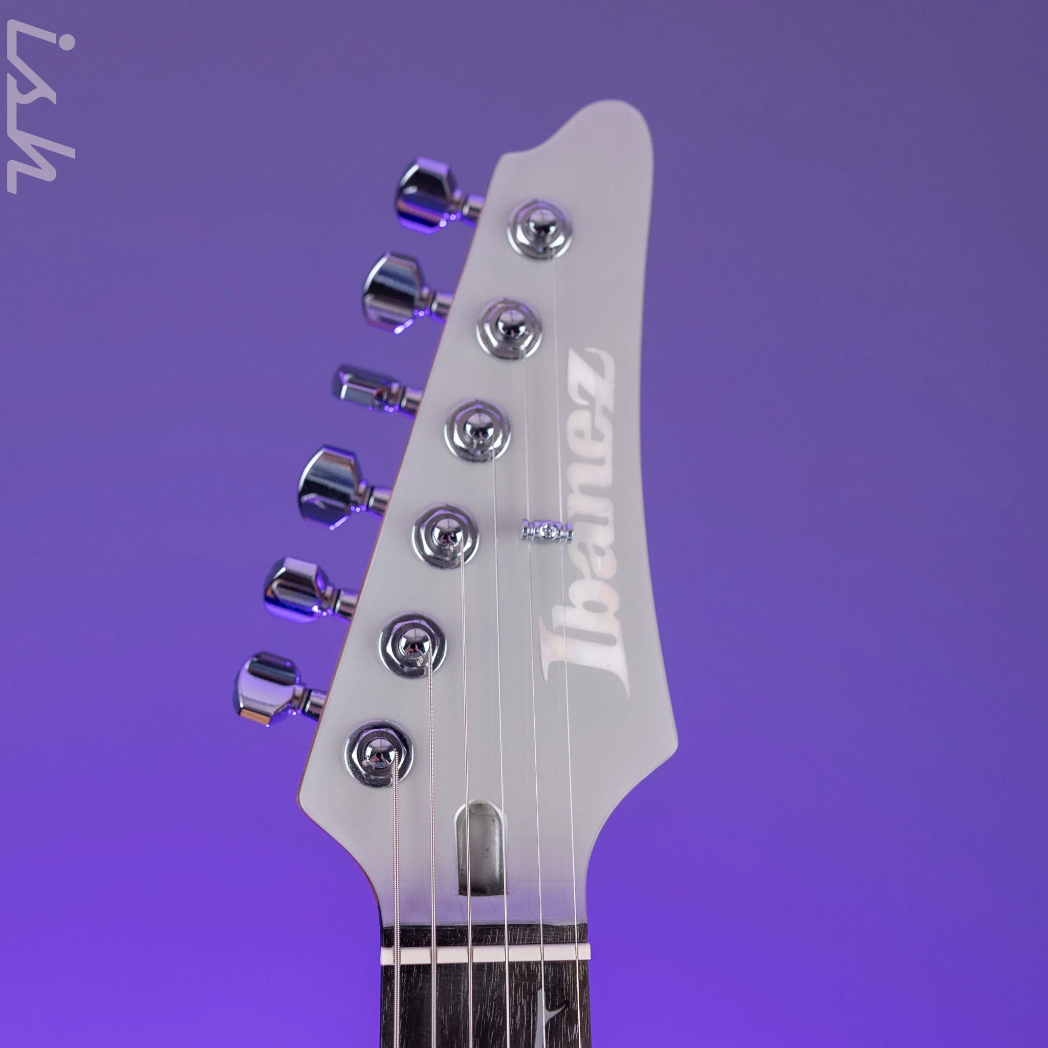 Ibanez Premium TOD10 Tim Henson Signature Electric Guitar Classic Silver Demo - Image 5