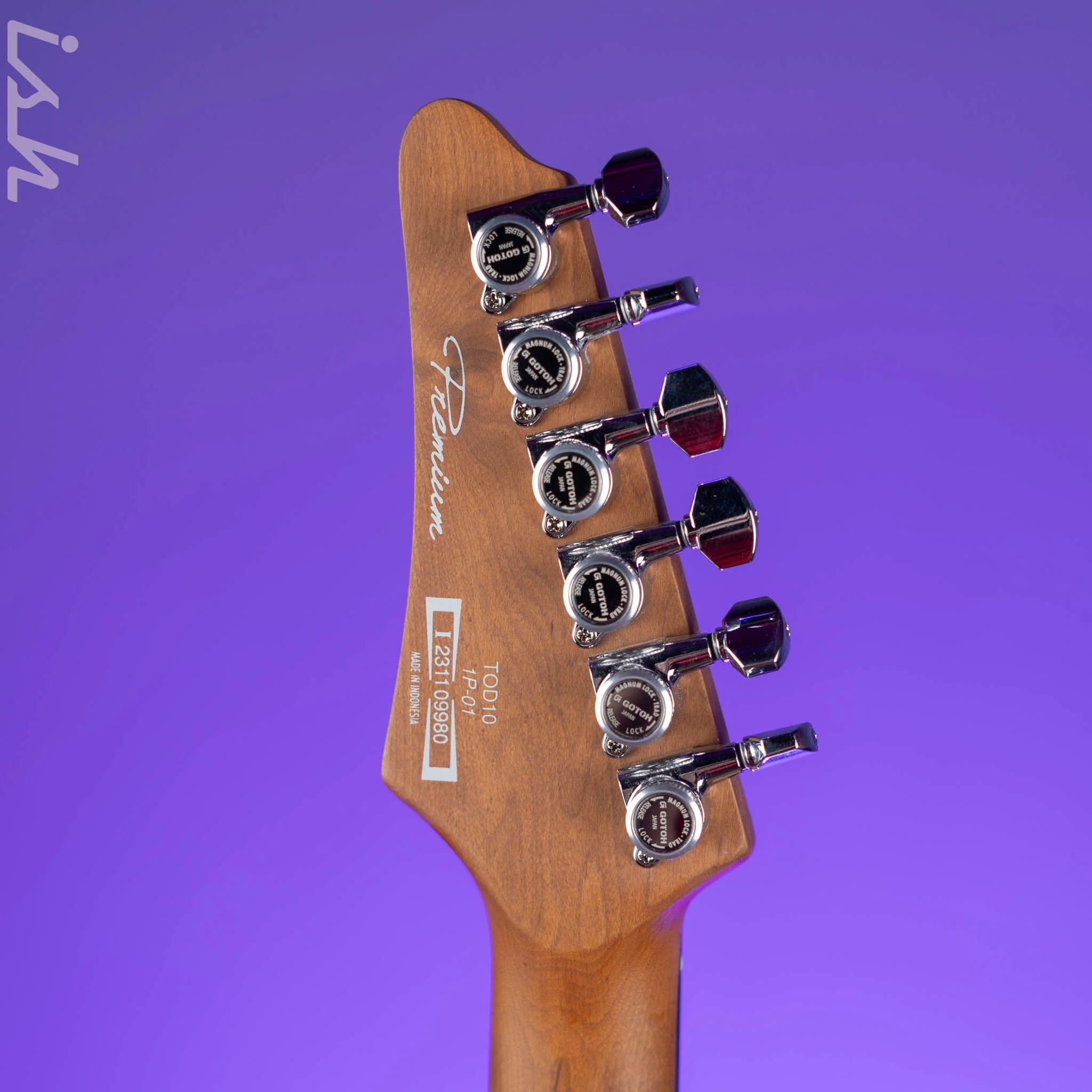 Ibanez Premium TOD10 Tim Henson Signature Electric Guitar Classic Silver Demo - Image 10