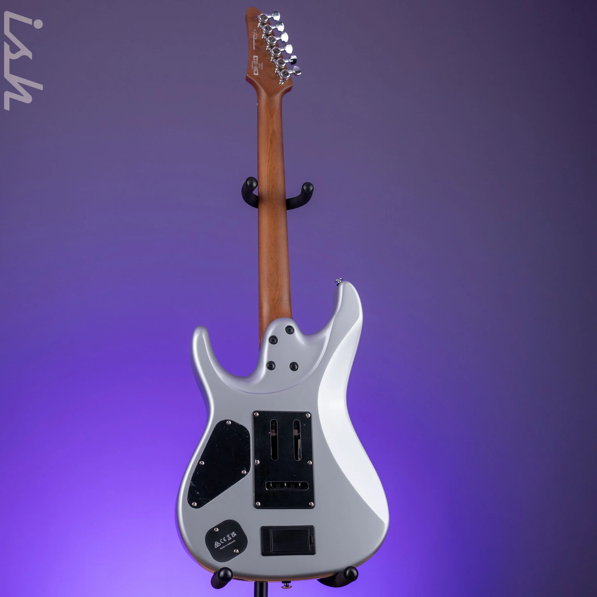 Ibanez Premium TOD10 Tim Henson Signature Electric Guitar Classic Silver Demo - Image 7
