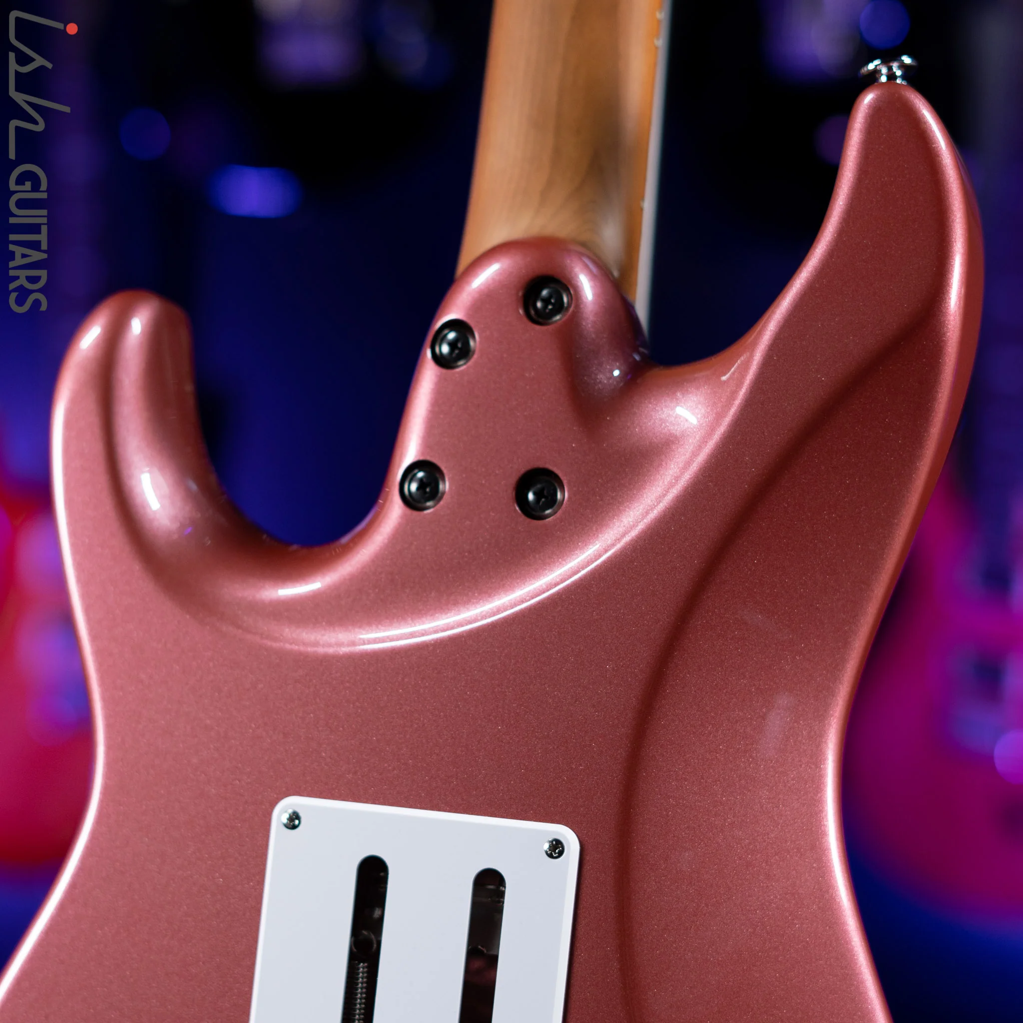 Ibanez Prestige AZ2204 Electric Guitar Hazy Rose Metallic Demo - Image 9
