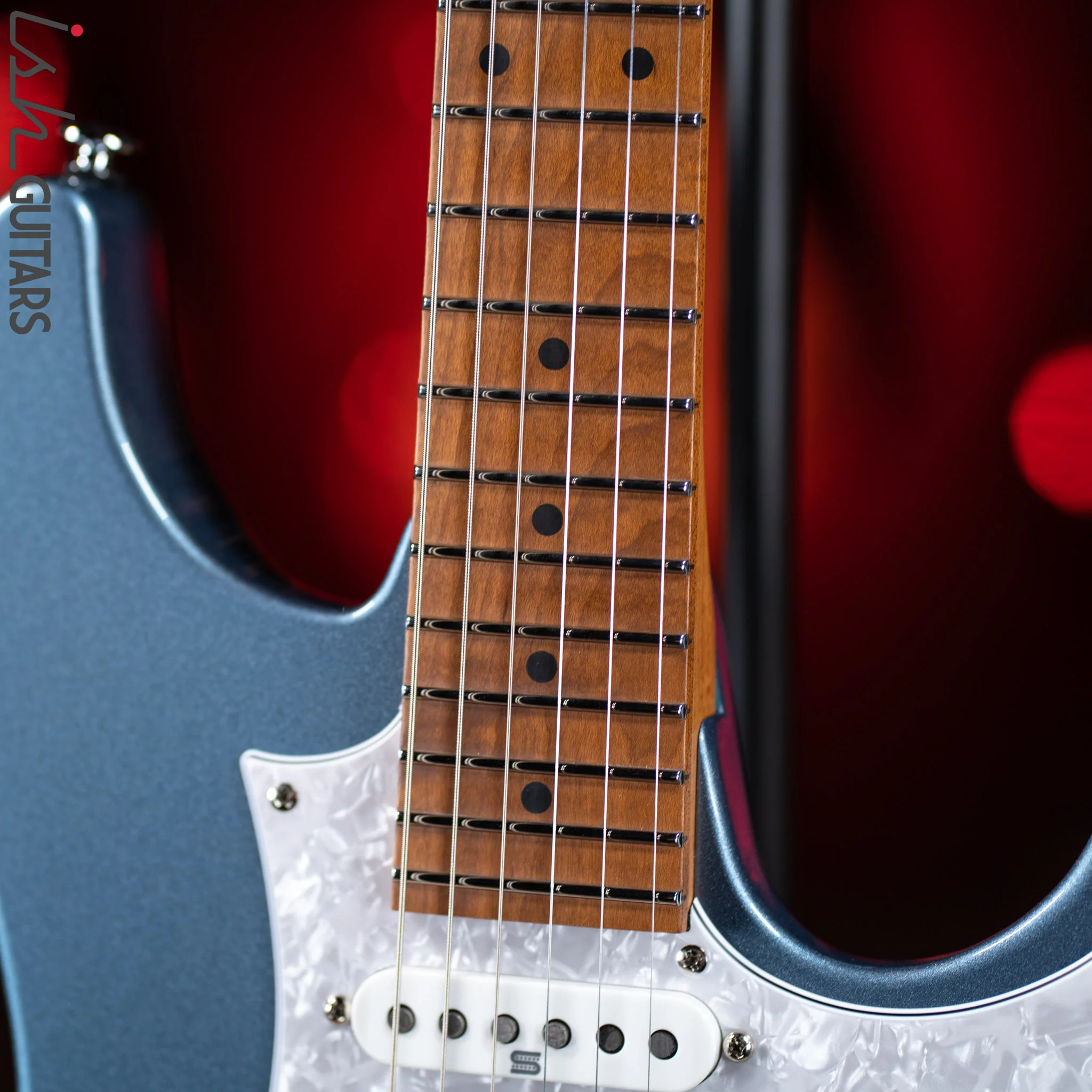 Ibanez Prestige AZ2204 Electric Guitar Ice Blue Metallic - Image 5