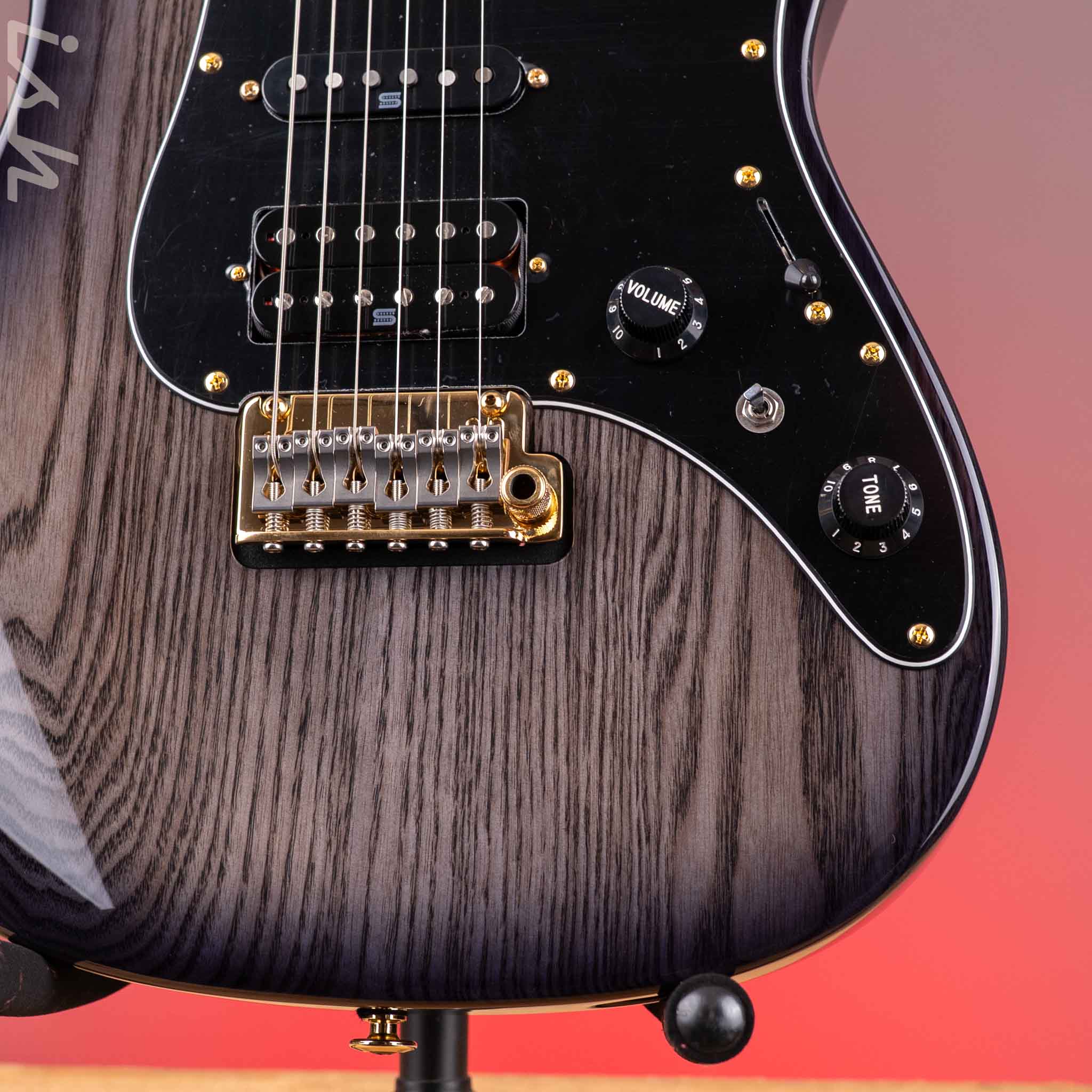 Ibanez Prestige AZ2204AG Transparent Gray Burst Electric Guitar - Image 5