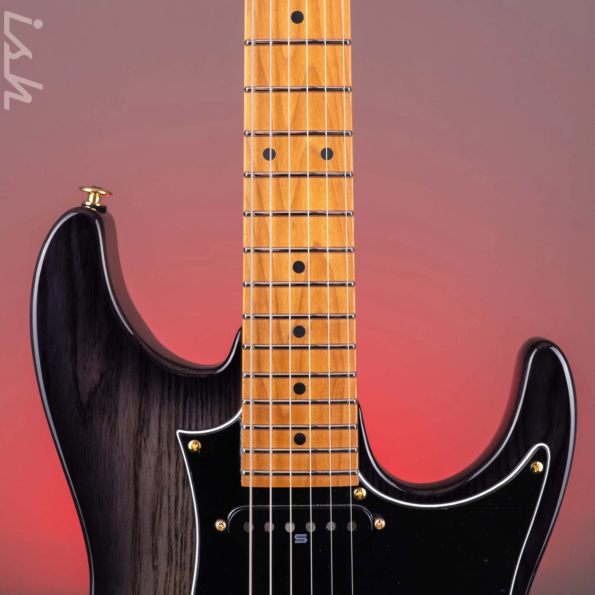 Ibanez Prestige AZ2204AG Transparent Gray Burst Electric Guitar - Image 6