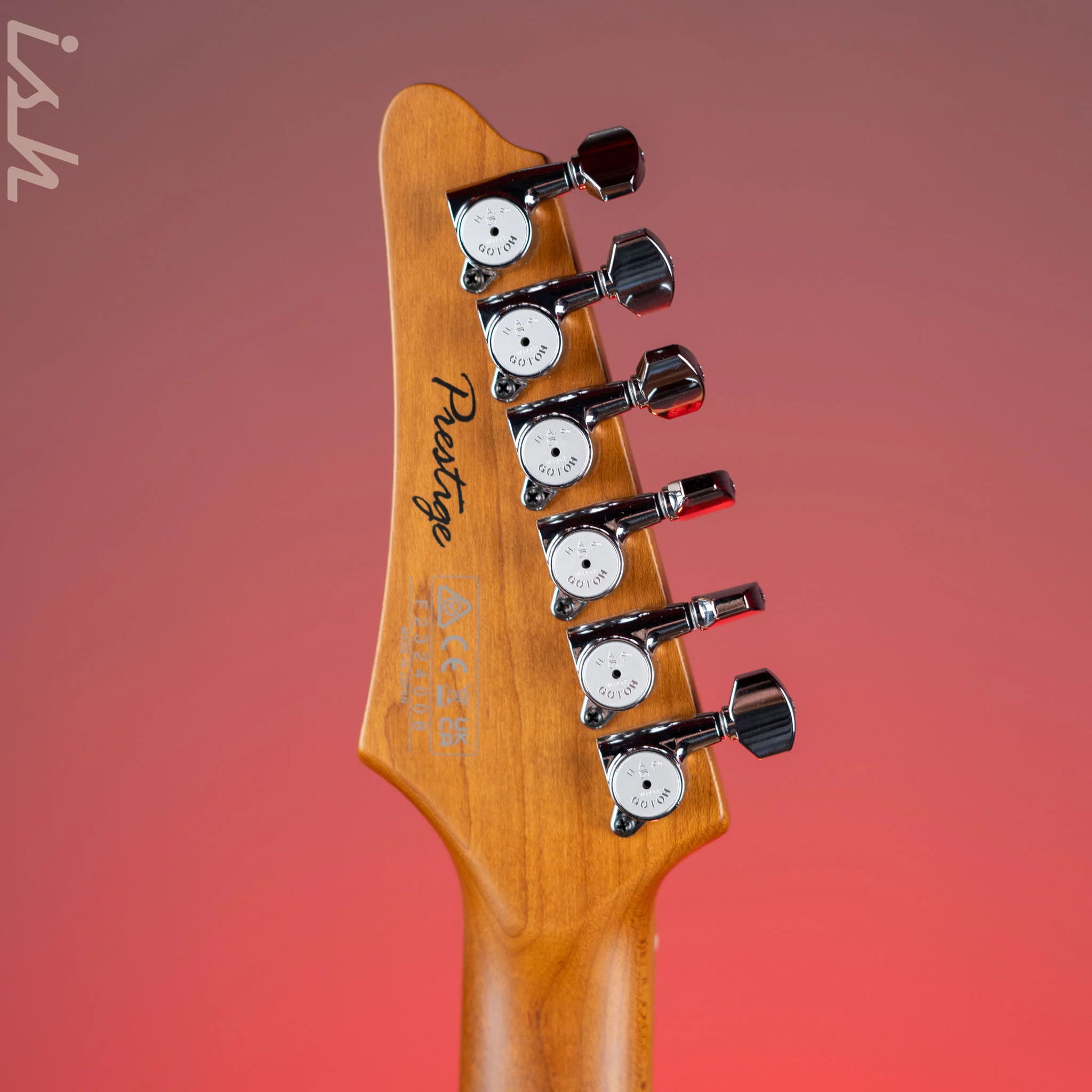 Ibanez Prestige AZ2402 Electric Guitar Flat Black - Image 9