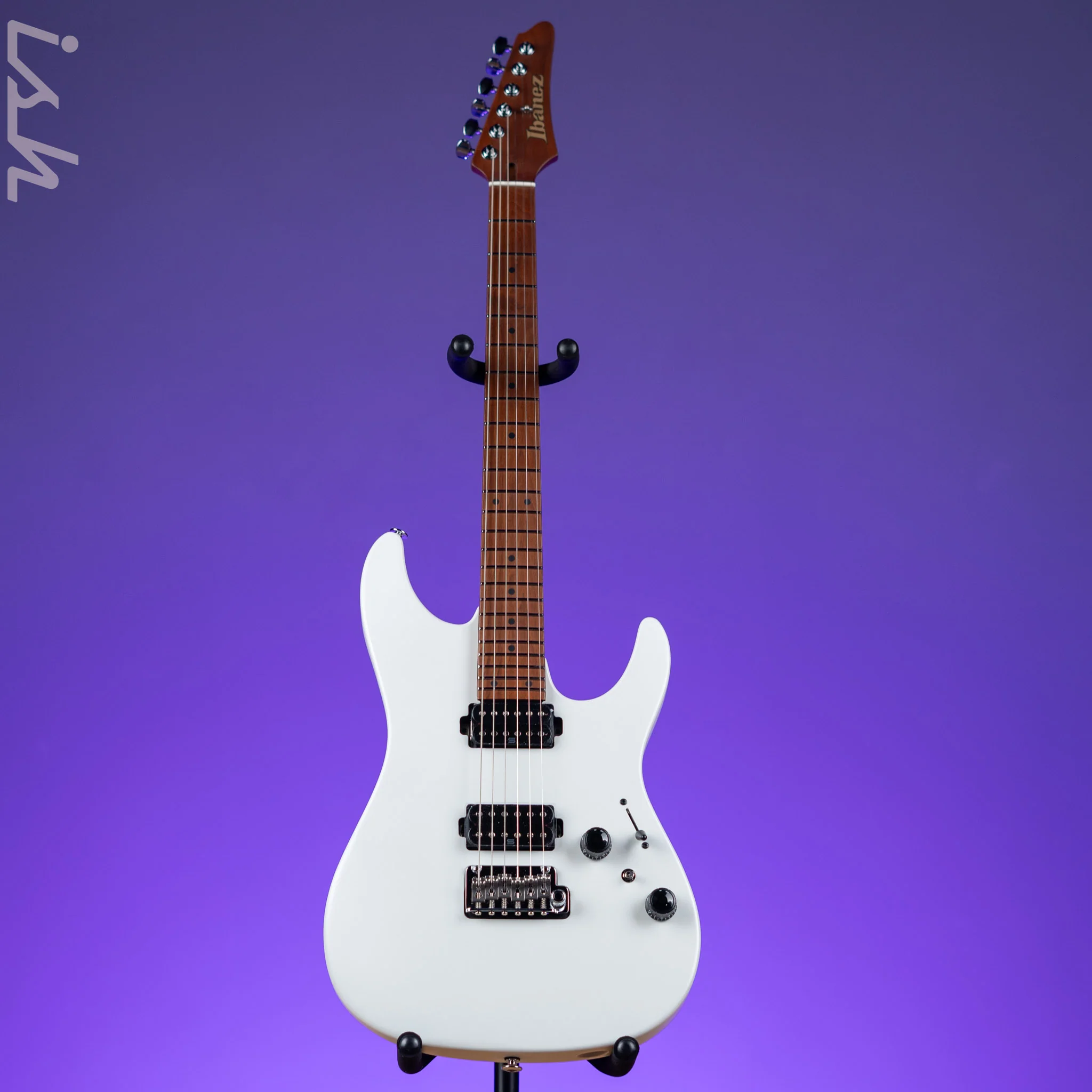 Ibanez Prestige AZ2402 Electric Guitar Pearl White Flat - Image 2