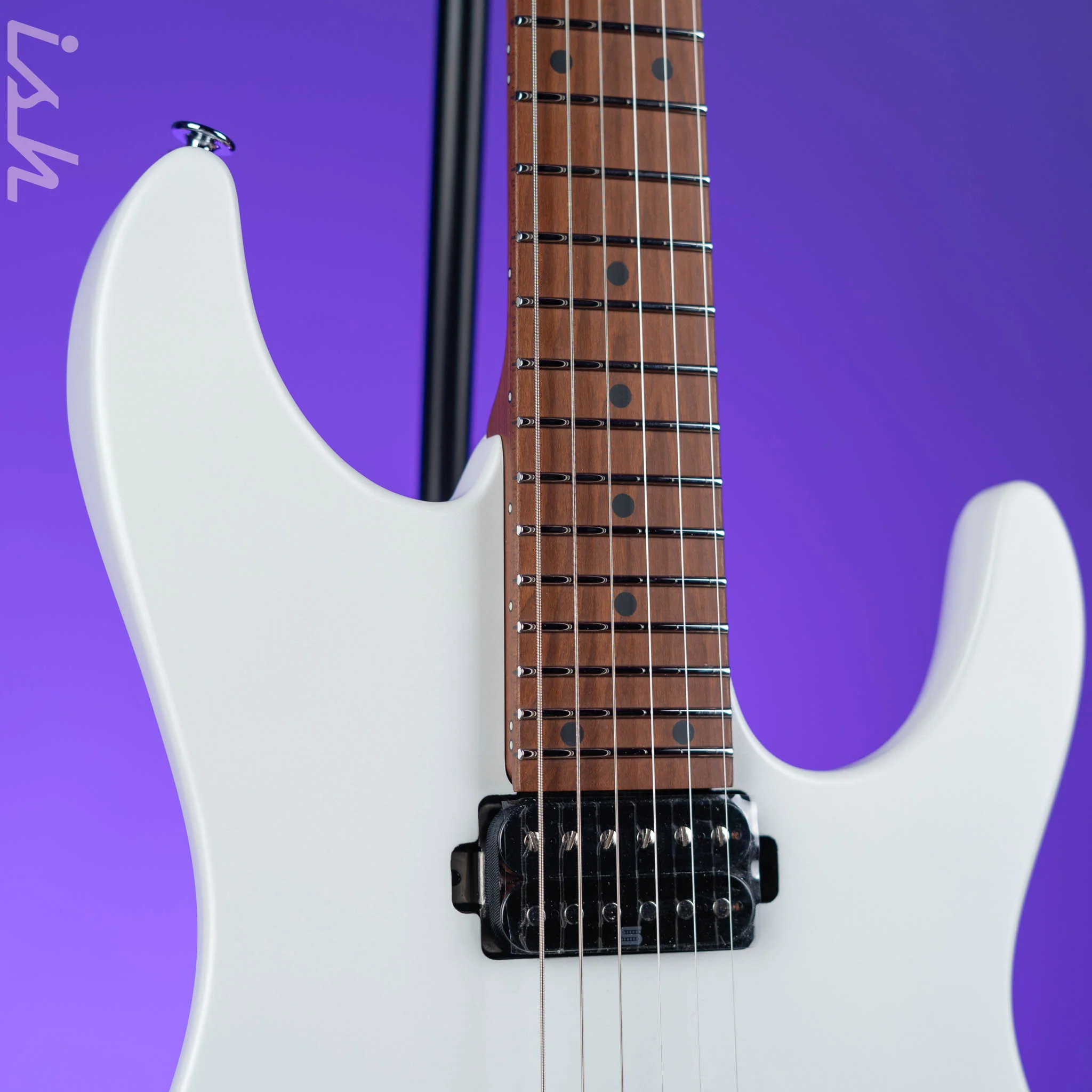 Ibanez Prestige AZ2402 Electric Guitar Pearl White Flat - Image 3