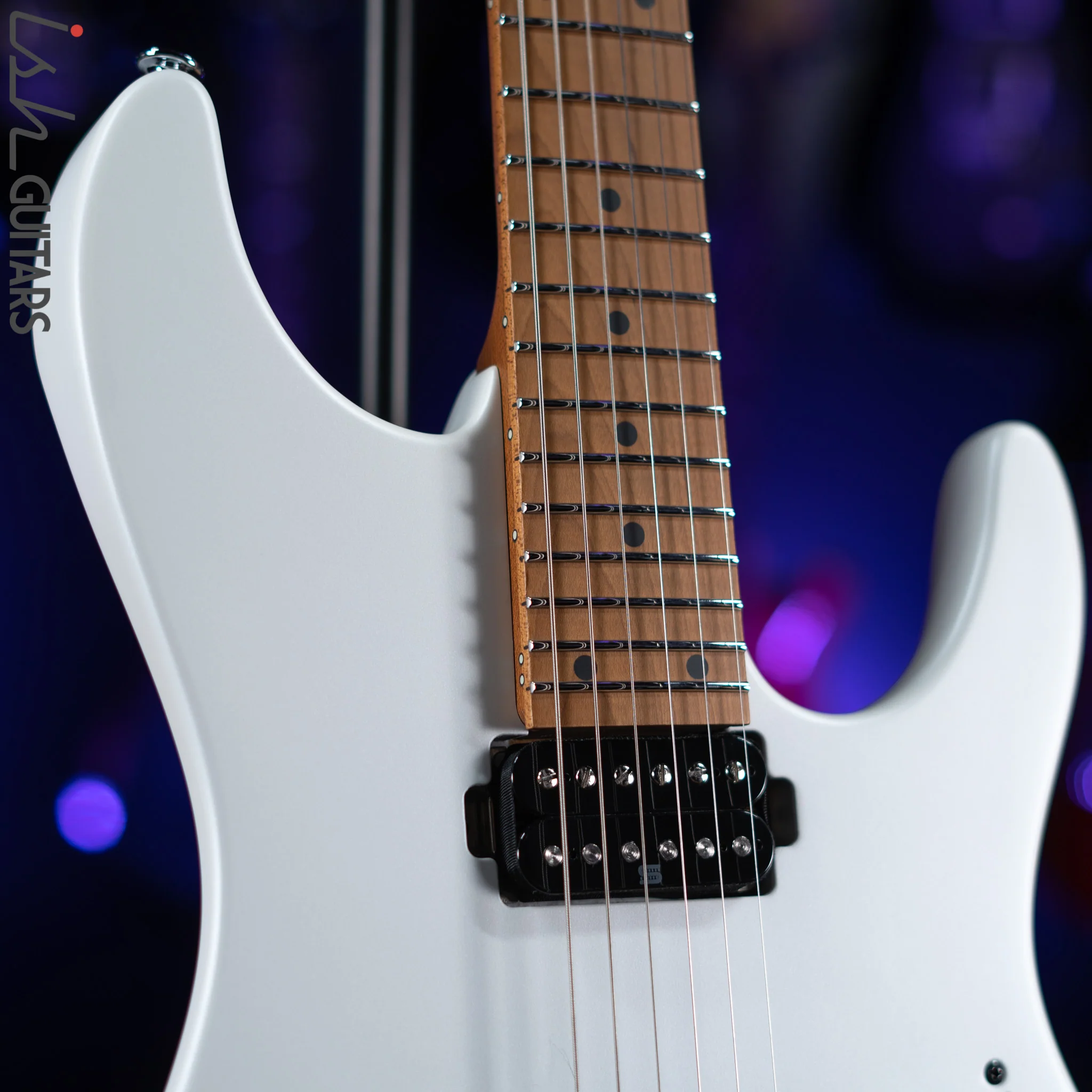 Ibanez Prestige AZ2402 Electric Guitar Pearl White Flat - Image 3