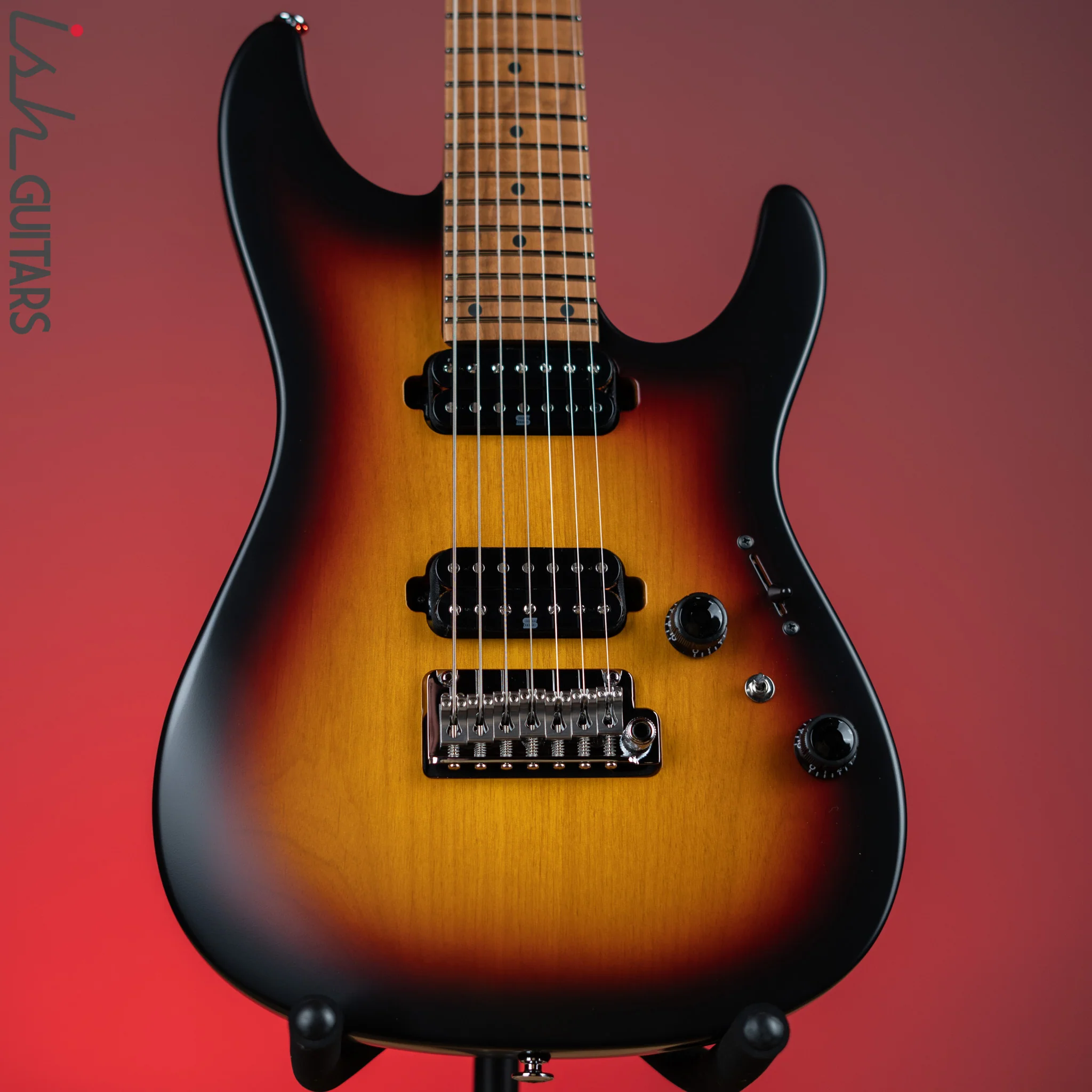 Ibanez Prestige AZ24027 7-String Tri Burst Fade Demo