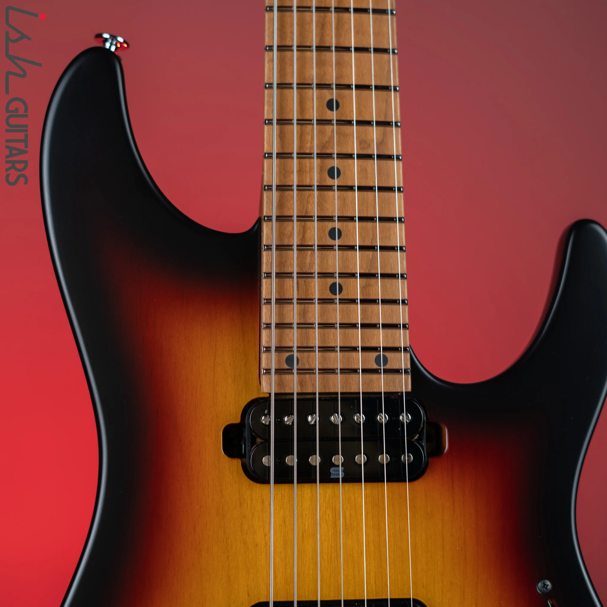 Ibanez Prestige AZ24027 7-String Tri Burst Fade Demo - Image 3