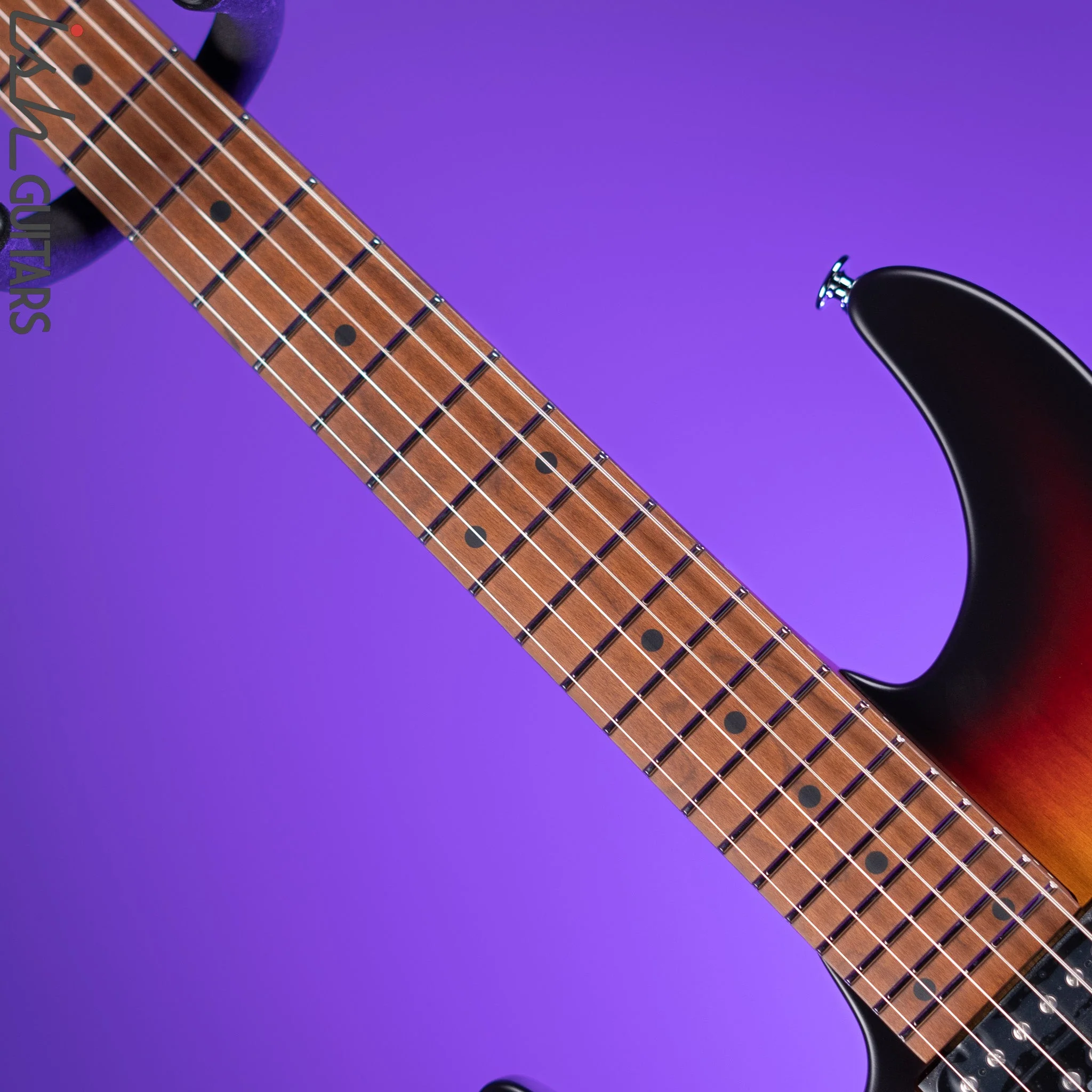 Ibanez Prestige AZ2402L Left Handed Electric Guitar Tri Fade Burst Flat - Image 6