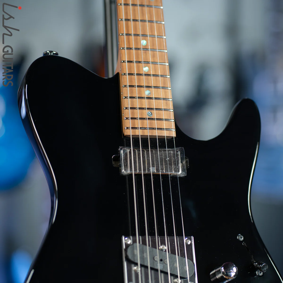 Ibanez Prestige AZS2200 Black Electric Guitar Demo - Image 5