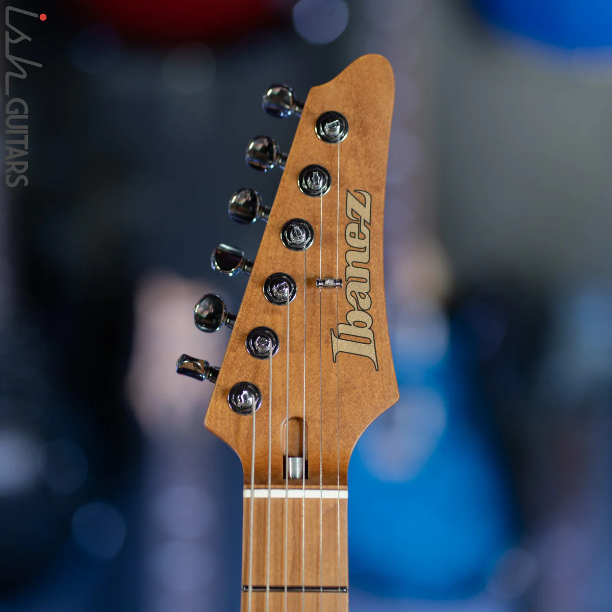 Ibanez Prestige AZS2200 Black Electric Guitar Demo - Image 7