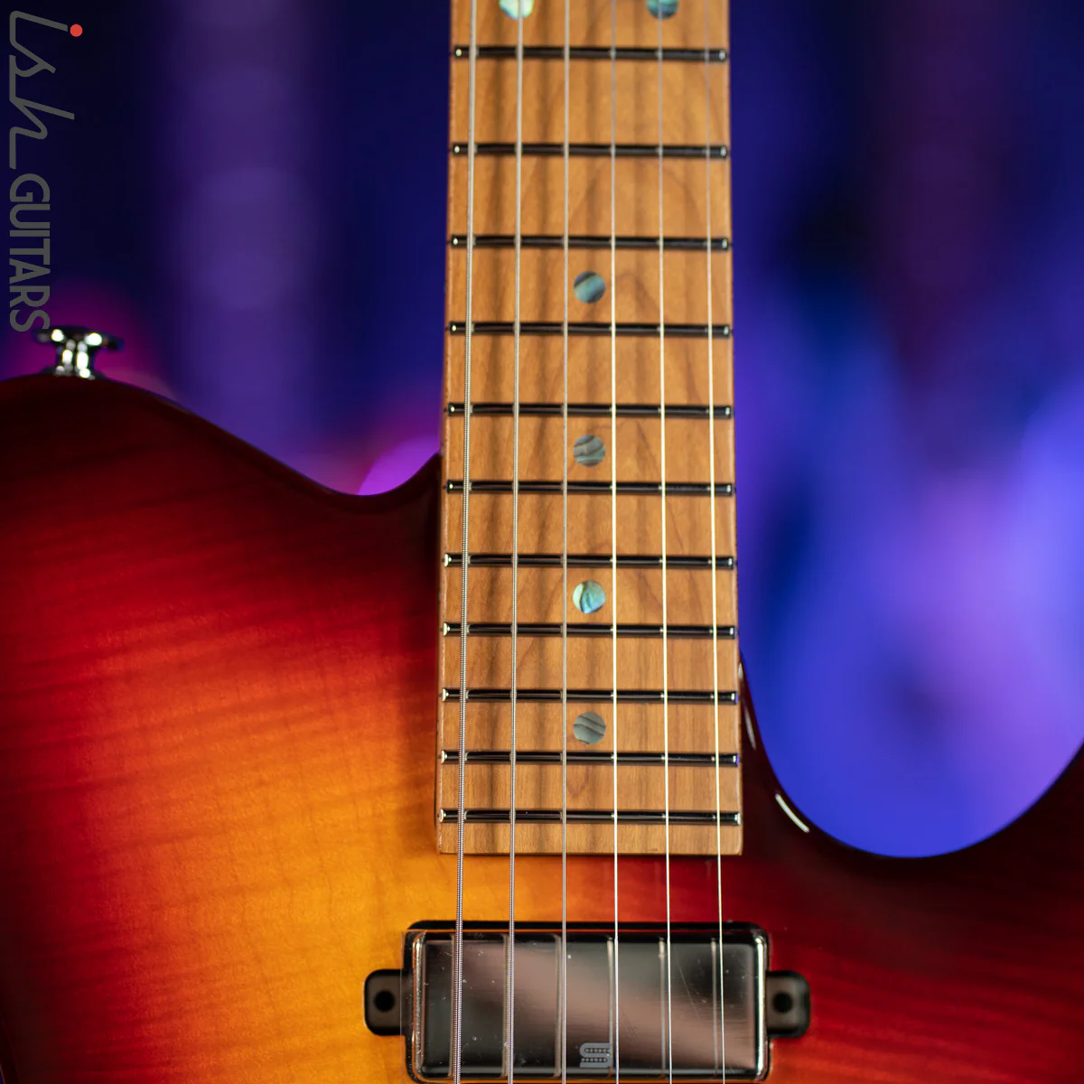 Ibanez Prestige AZS2200F Electric Guitar Sunset Burst - Image 6