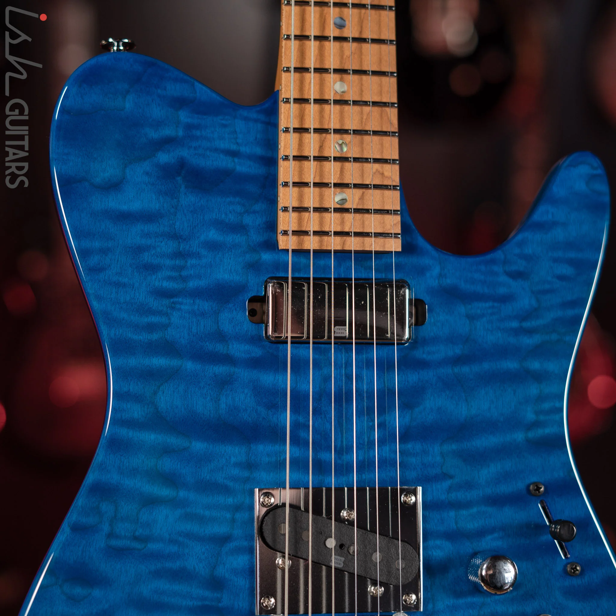 Ibanez Prestige AZS2200Q Royal Blue Sapphire - Image 3