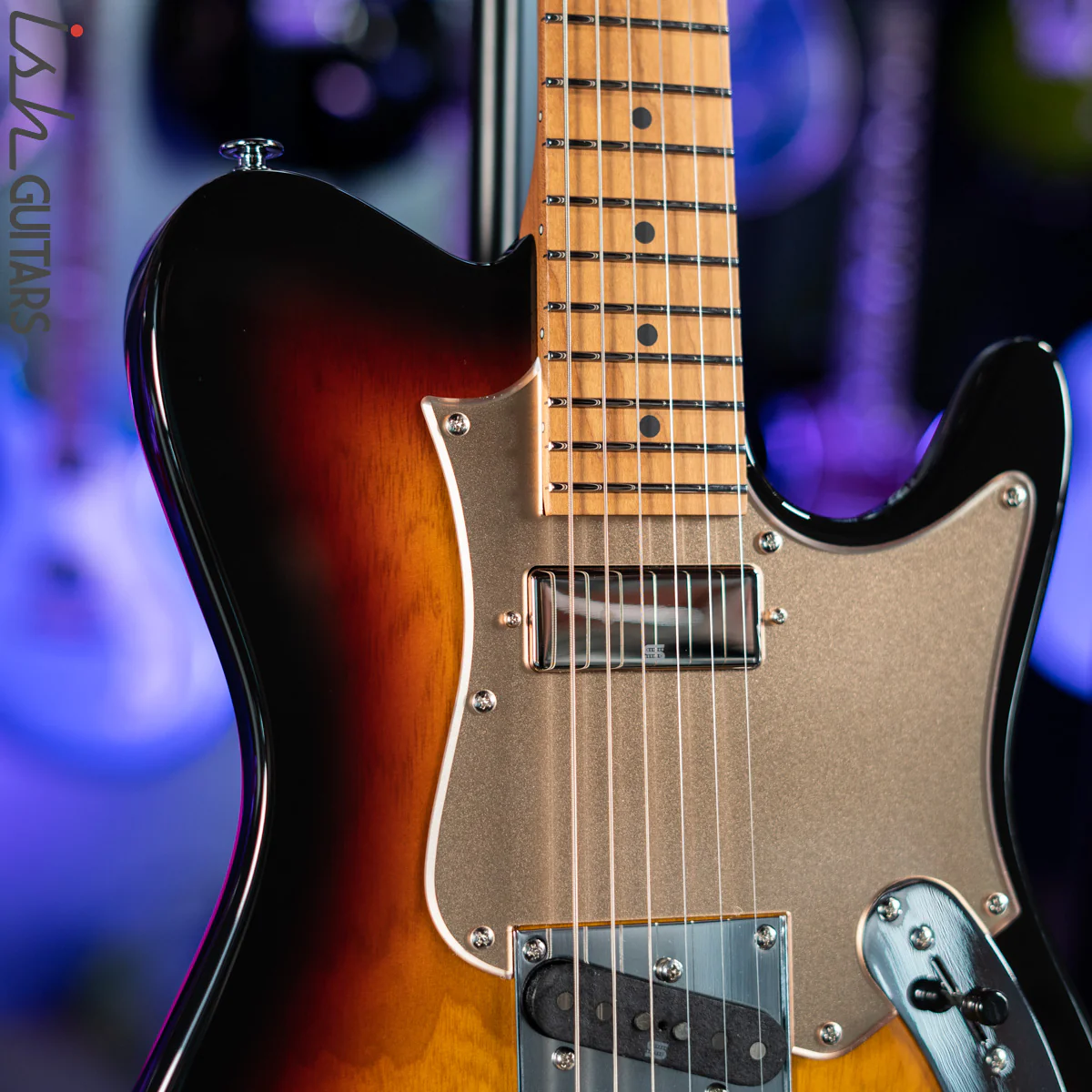 Ibanez Prestige AZS2209H Electric Guitar Tri Fade Burst - Image 3