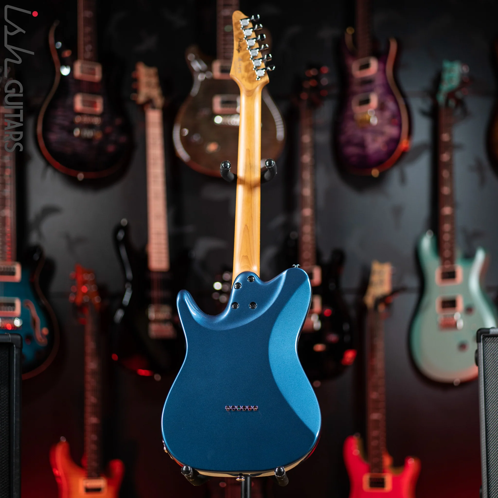 Ibanez Prestige AZS2209H Electric Guitar Prussian Blue Metallic - Image 7