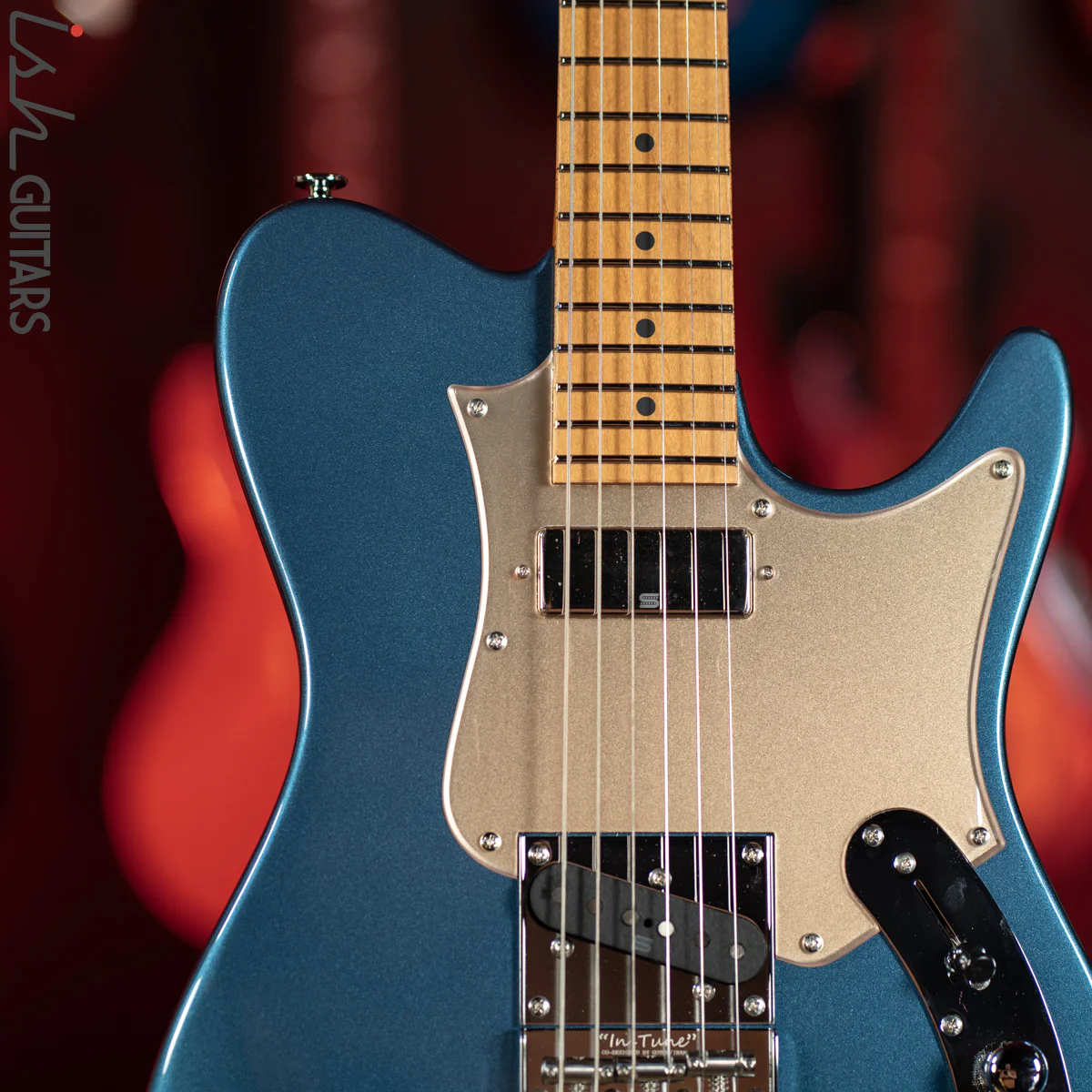 Ibanez Prestige AZS2209H Electric Guitar Prussian Blue Metallic - Image 3