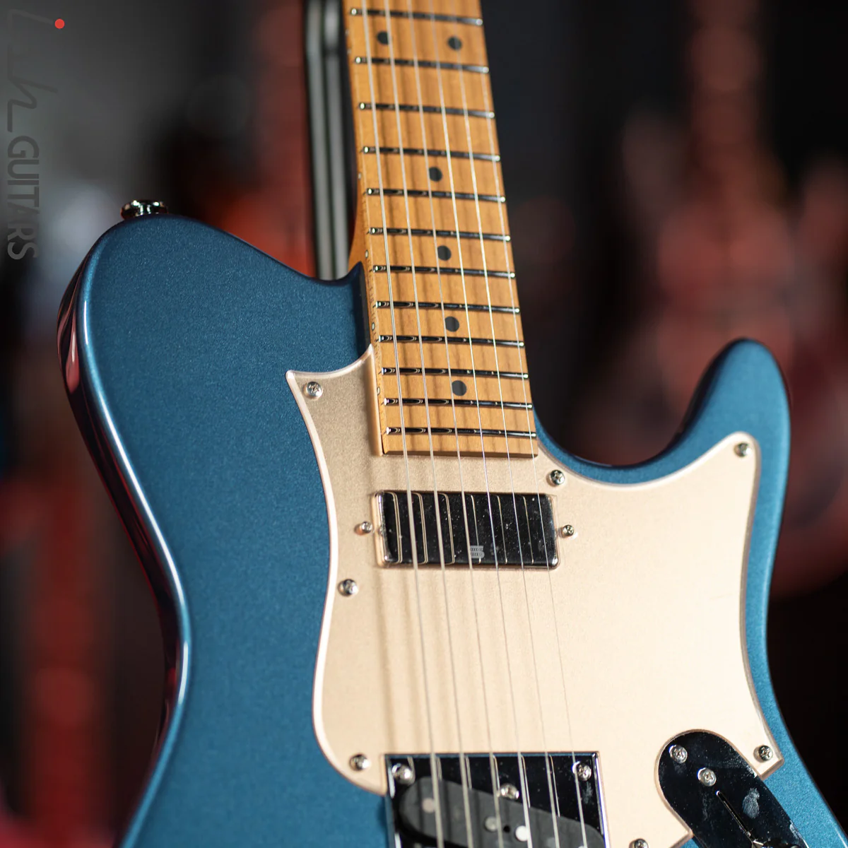 Ibanez Prestige AZS2209H Electric Guitar Prussian Blue Metallic - Image 5