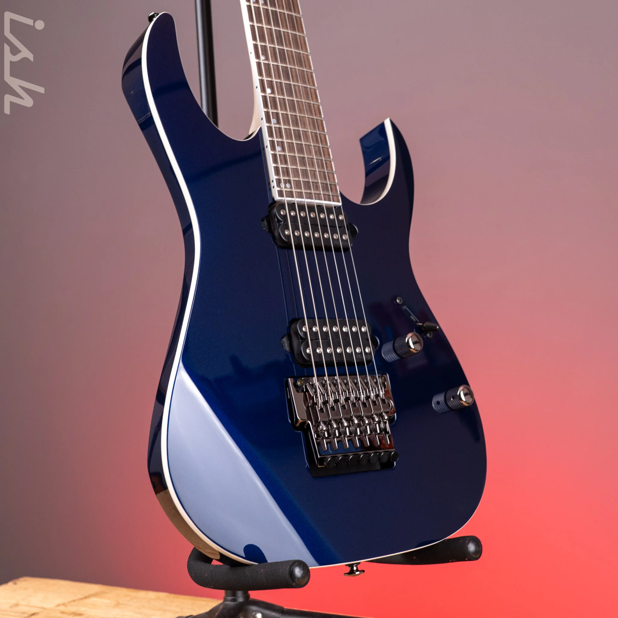 Ibanez Prestige RG2027RXL 7 String Dark Tide Blue - Image 3