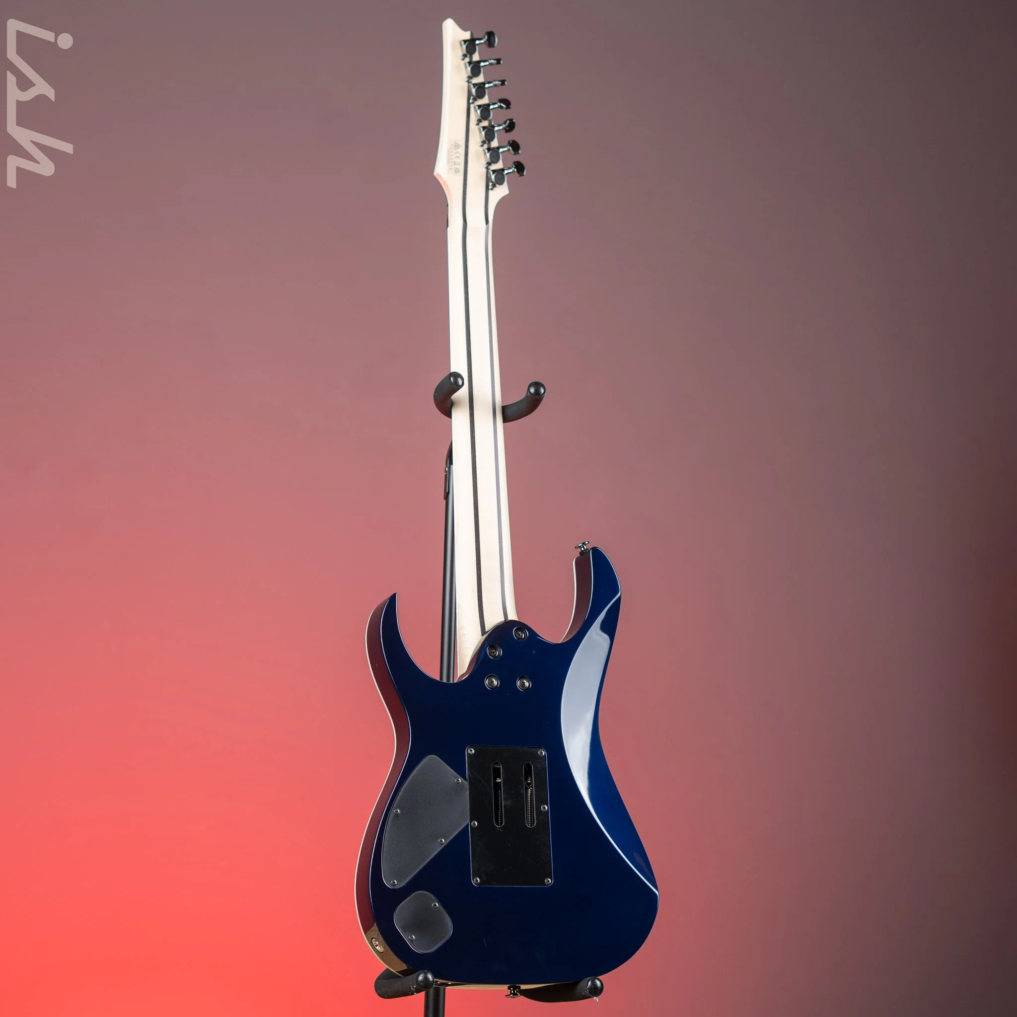 Ibanez Prestige RG2027XL 7-String Electric Guitar Deep Tide Blue - Image 6