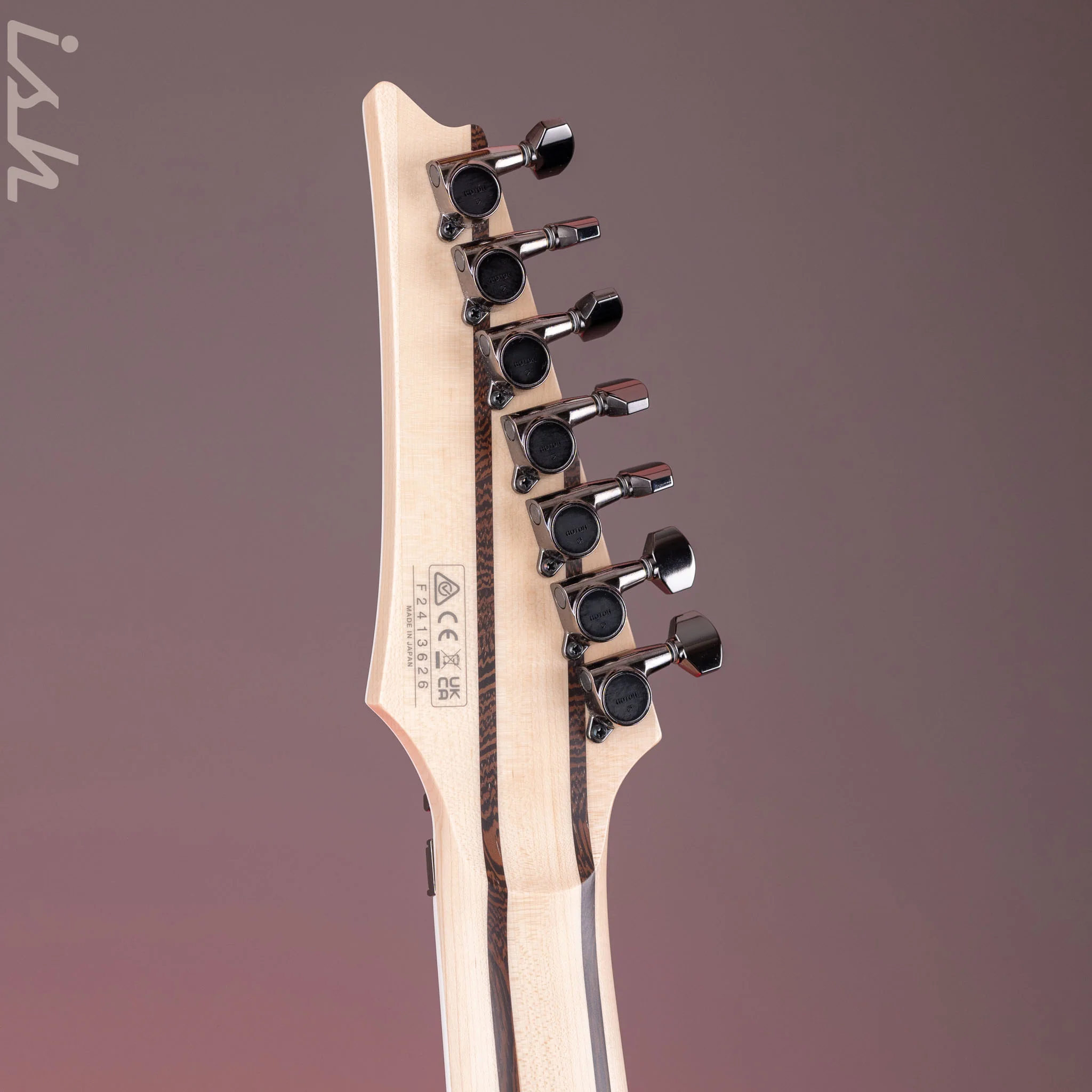 Ibanez Prestige RG2027XL 7-String Electric Guitar Deep Tide Blue - Image 10