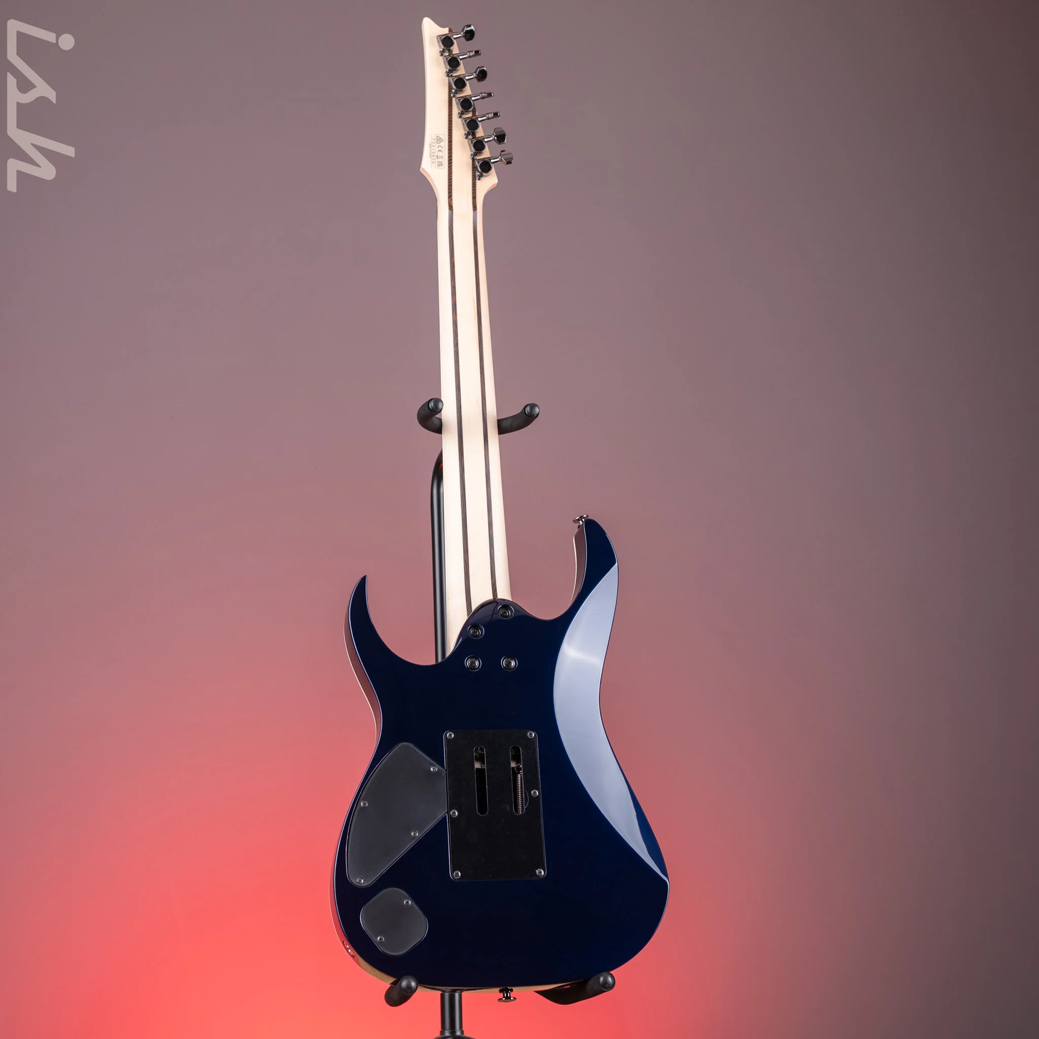 Ibanez Prestige RG2027XL 7-String Electric Guitar Deep Tide Blue - Image 6