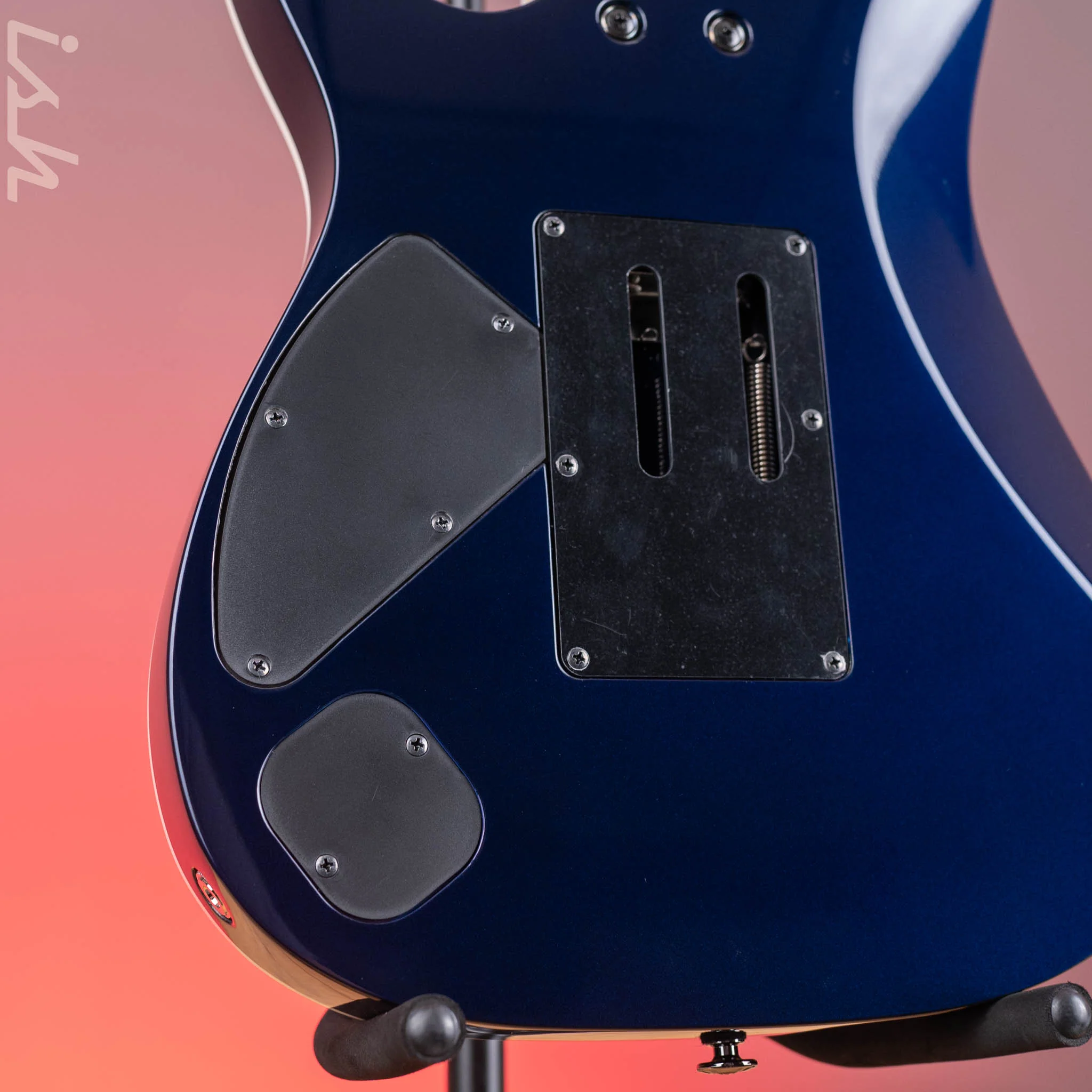 Ibanez Prestige RG2027XL 7-String Electric Guitar Deep Tide Blue - Image 9