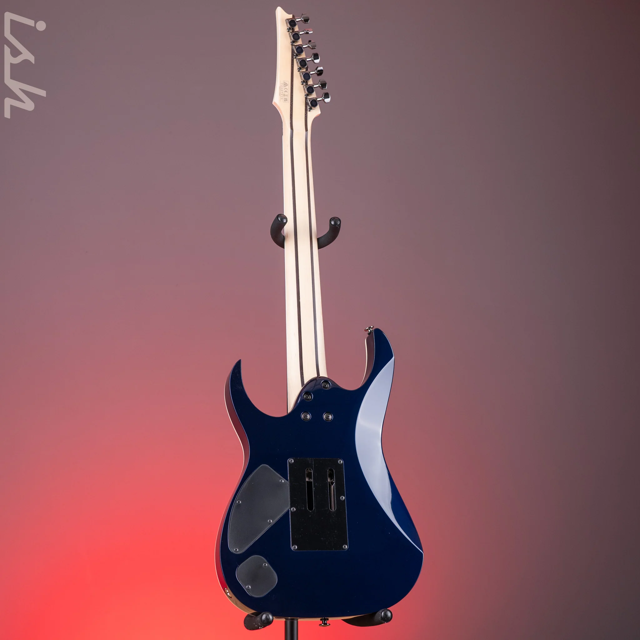 Ibanez Prestige RG2027XL 7-String Electric Guitar Deep Tide Blue - Image 6