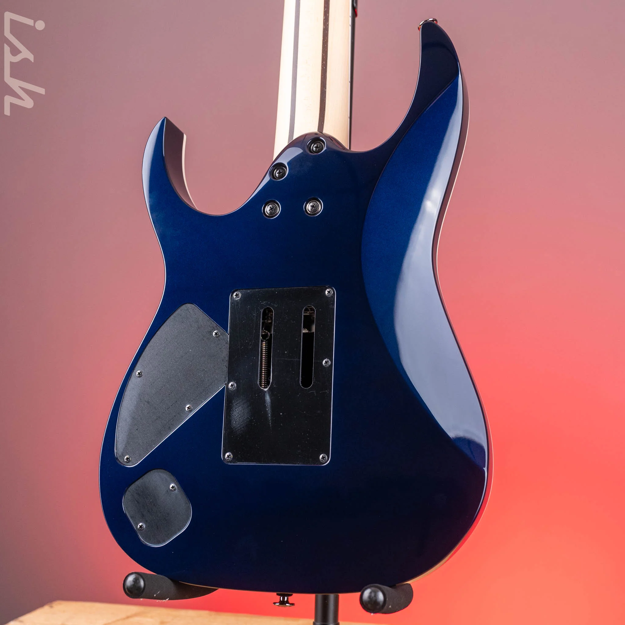 Ibanez Prestige RG2027XL 7-String Electric Guitar Deep Tide Blue - Image 7