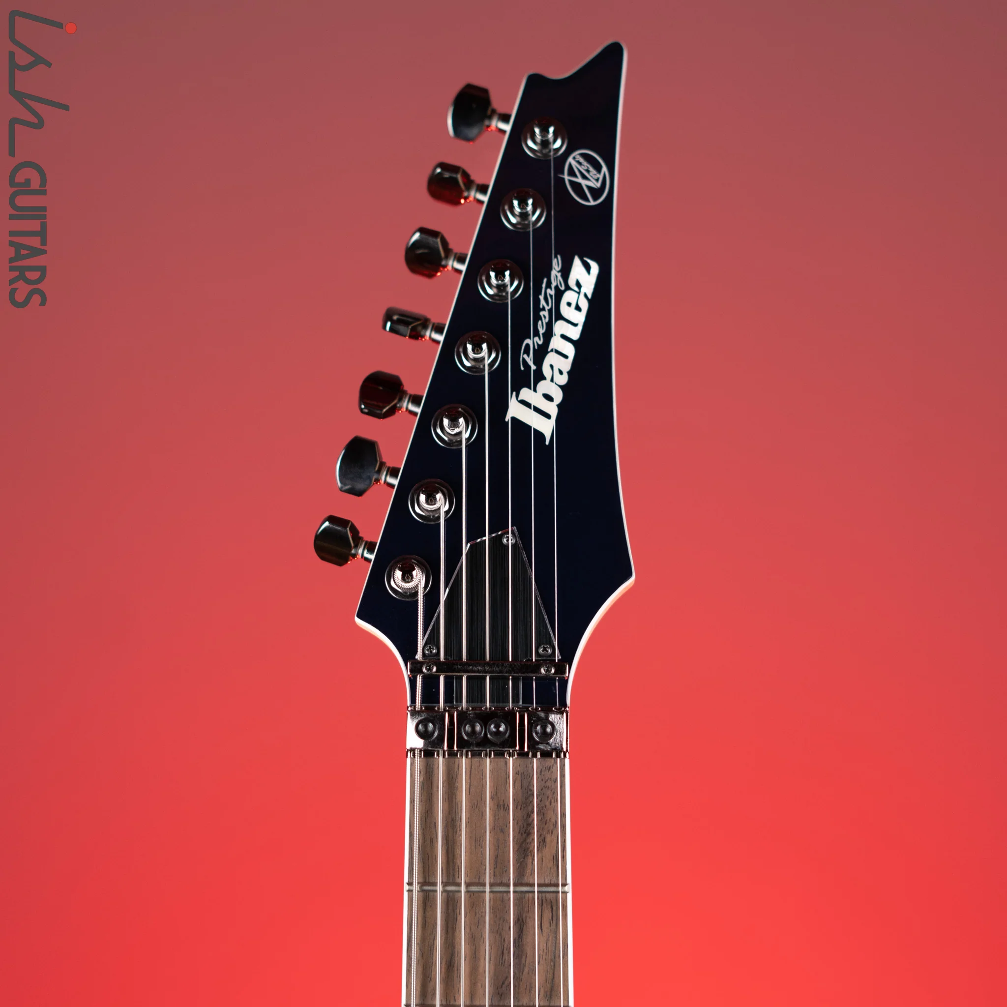 Ibanez Prestige RG2027XL 7-String Electric Guitar Deep Tide Blue - Image 5