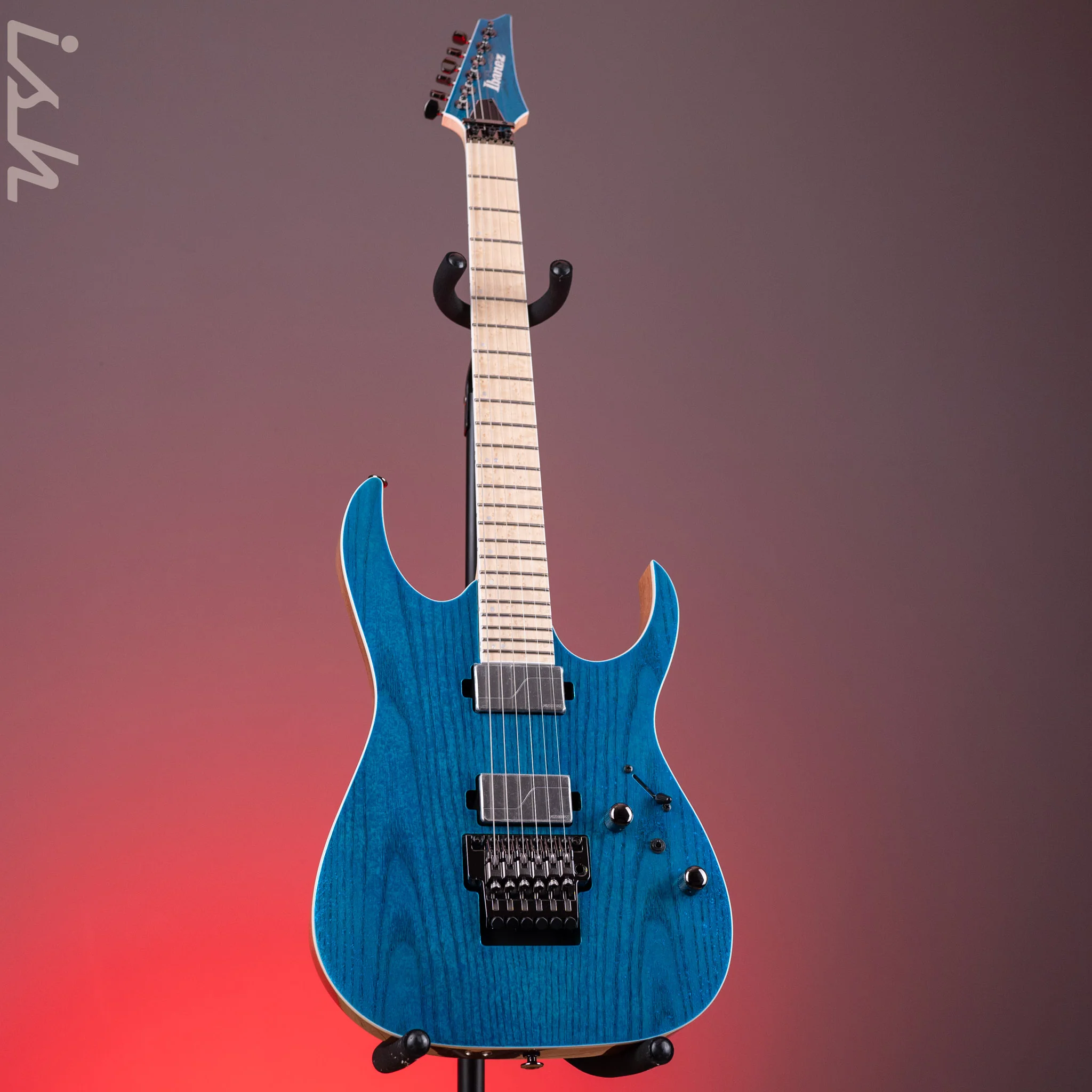 Ibanez Prestige RG5120M Electric Guitar Frozen Ocean Demo - Image 2