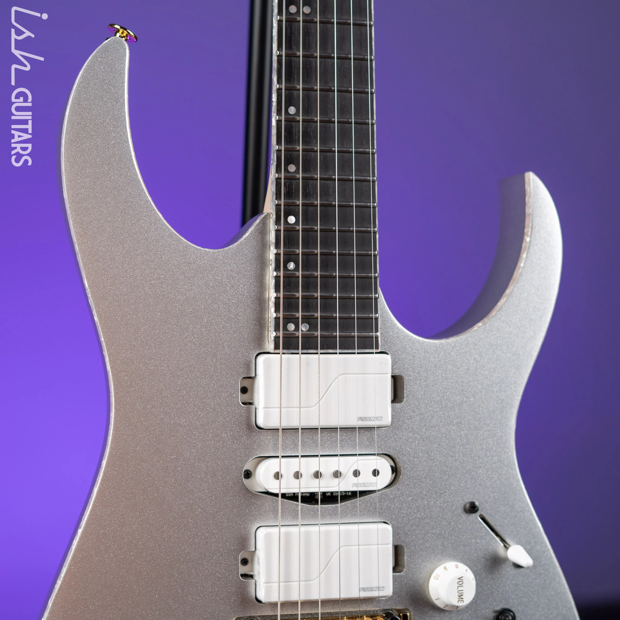 Ibanez Prestige RG5170G Electric Guitar Silver Flat - Image 3