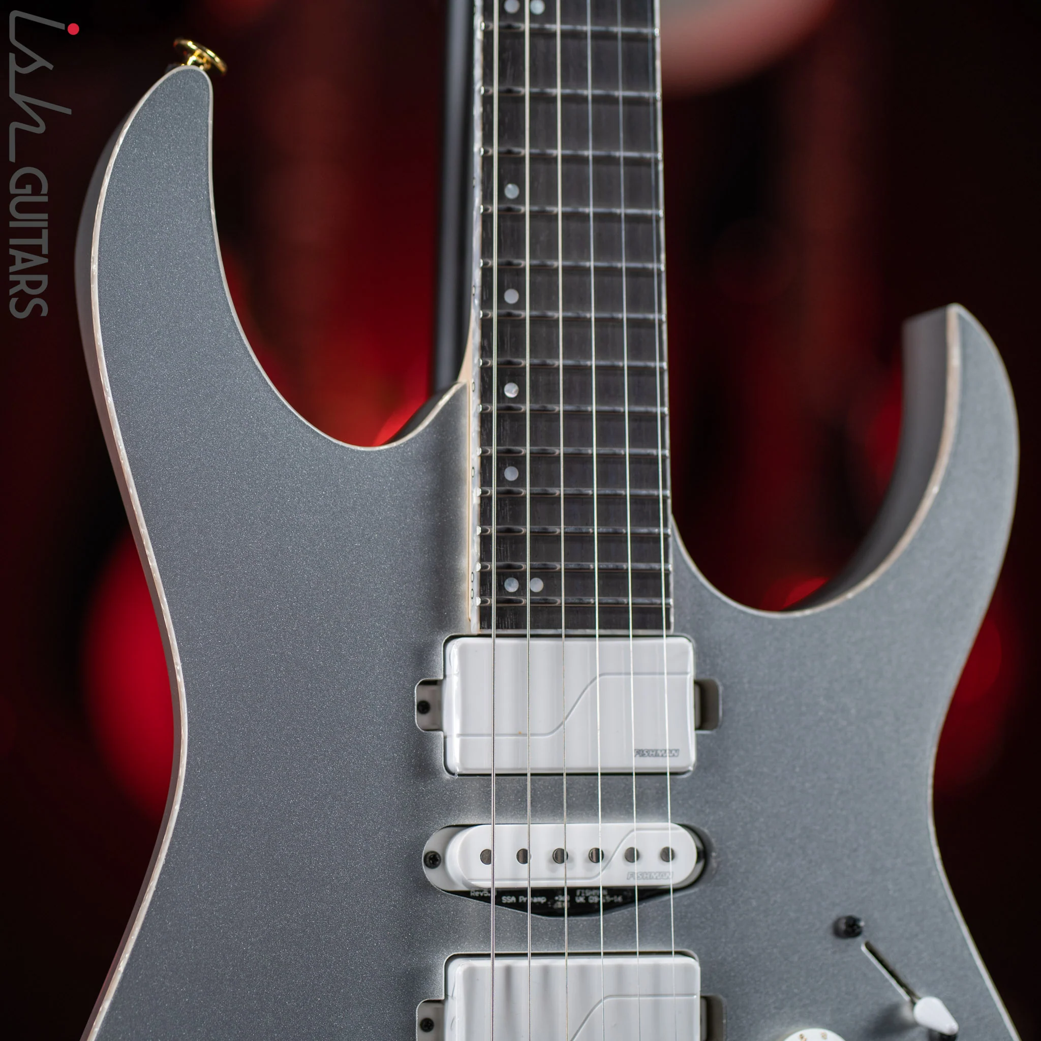 Ibanez Prestige RG5170G Electric Guitar Silver Flat - Image 3