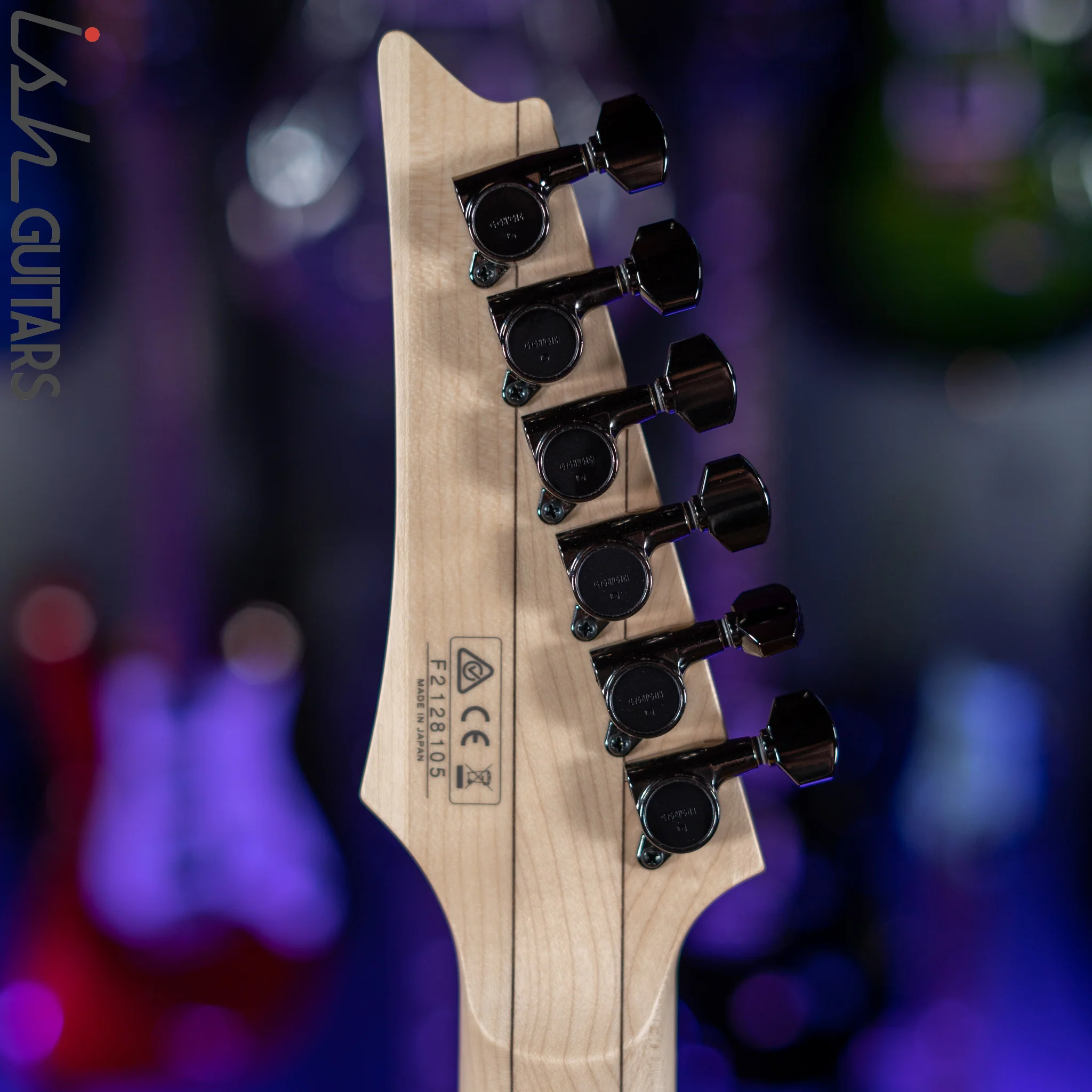 Ibanez Prestige RG652AHM Electric Guitar Antique White Blonde - Image 11