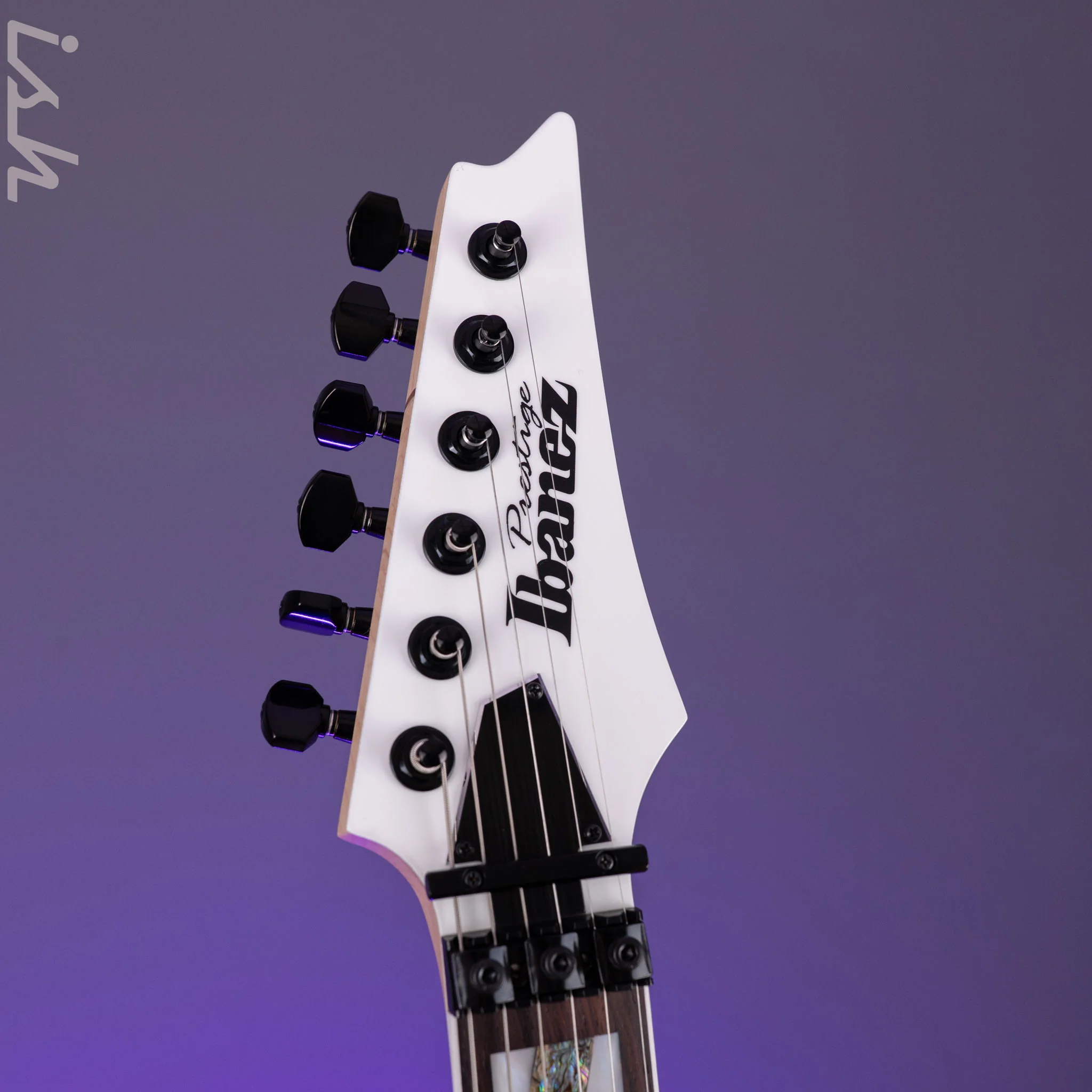 Ibanez Prestige RG653DX White Flat Electric Guitar - Image 7