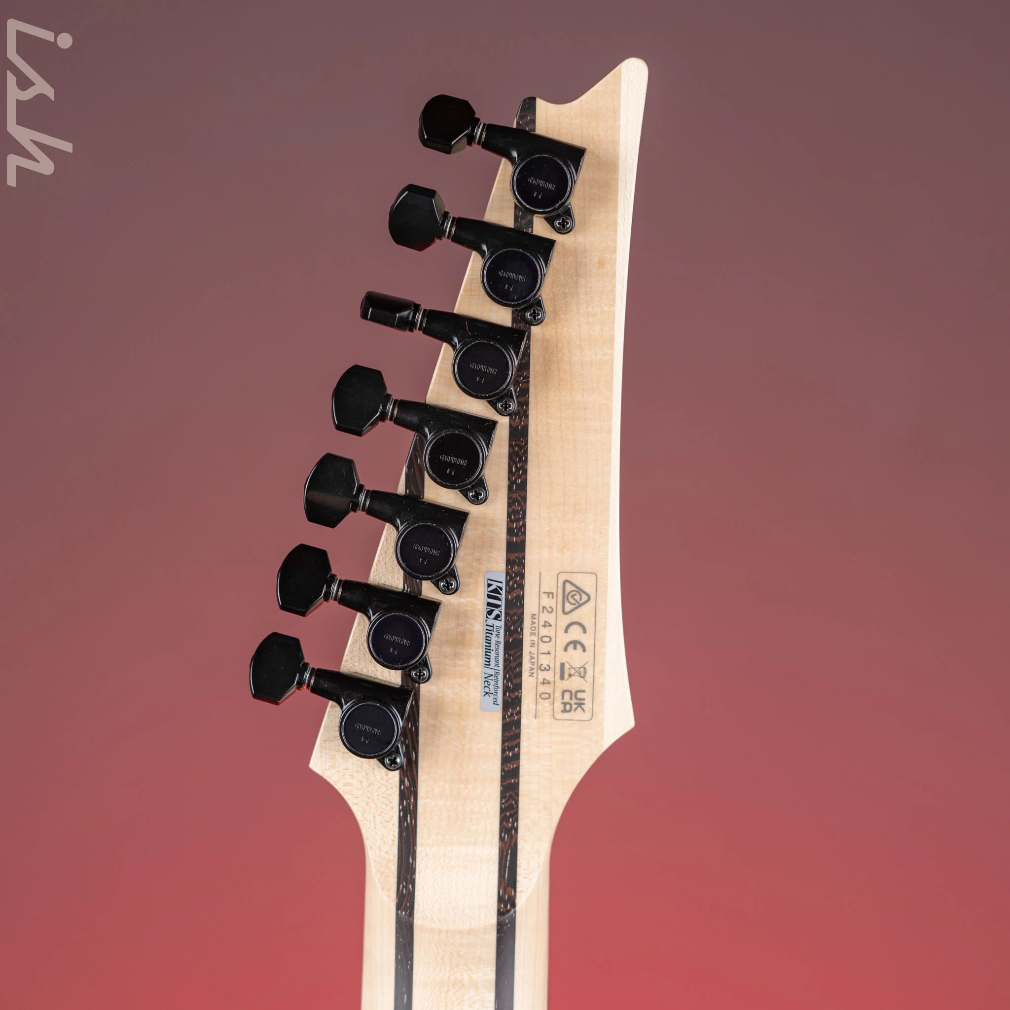 Ibanez Prestige RGDR4327 7-String Electric Guitar Natural Flat - Image 10