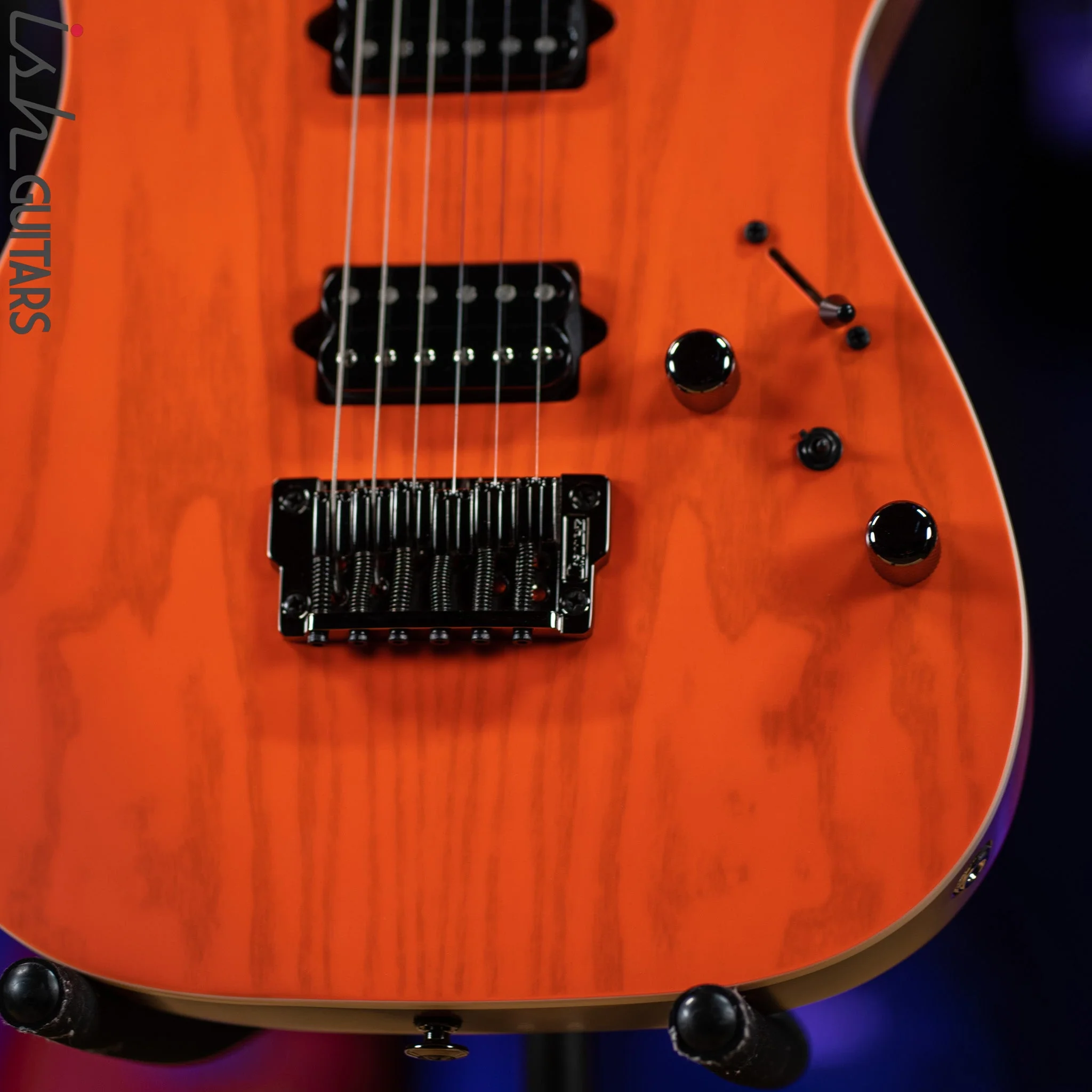 Ibanez Prestige RGR5221 Electric Guitar Fluorescent Orange - Image 4