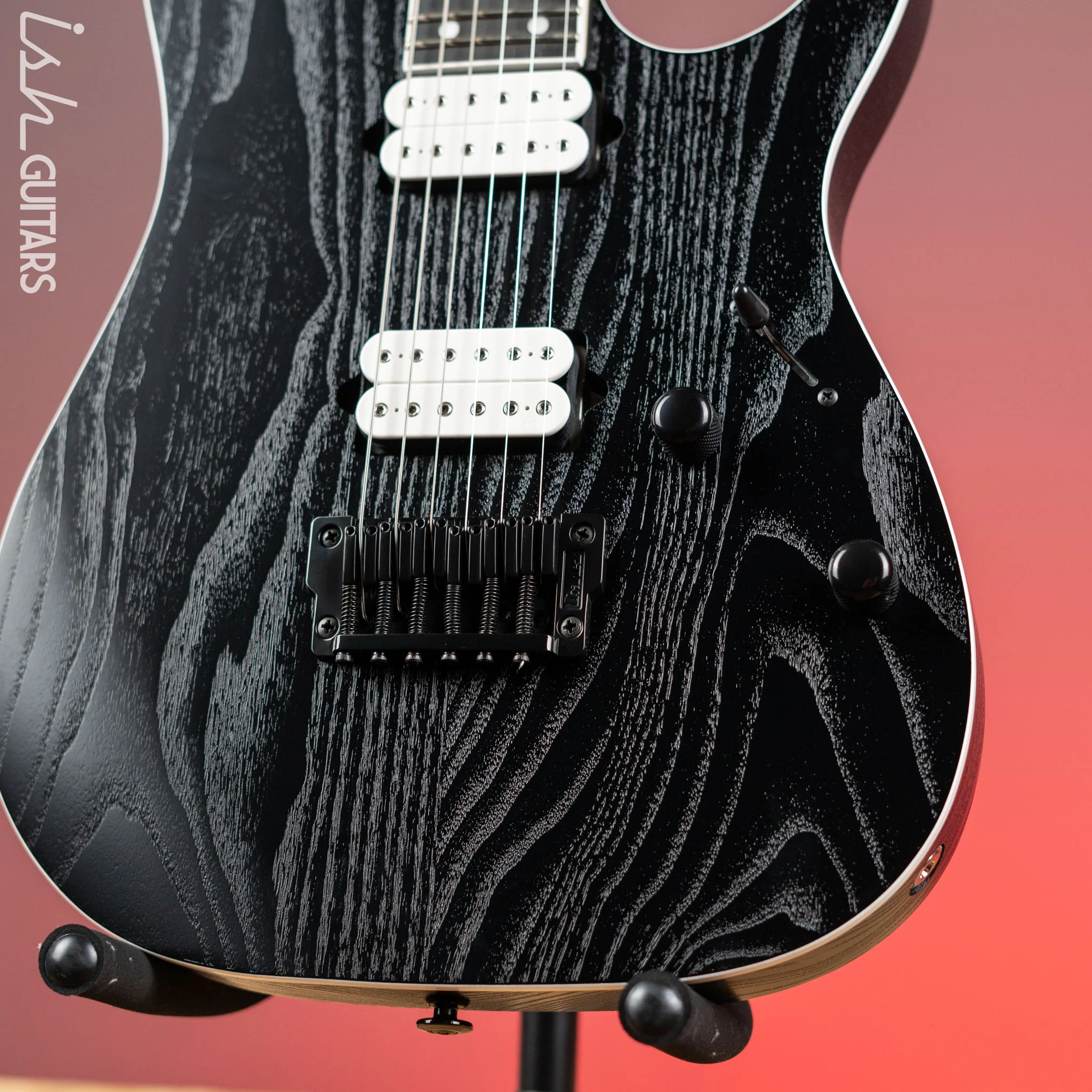 Ibanez Prestige RGR652AHBF Electric Guitar Weathered Black - Image 4