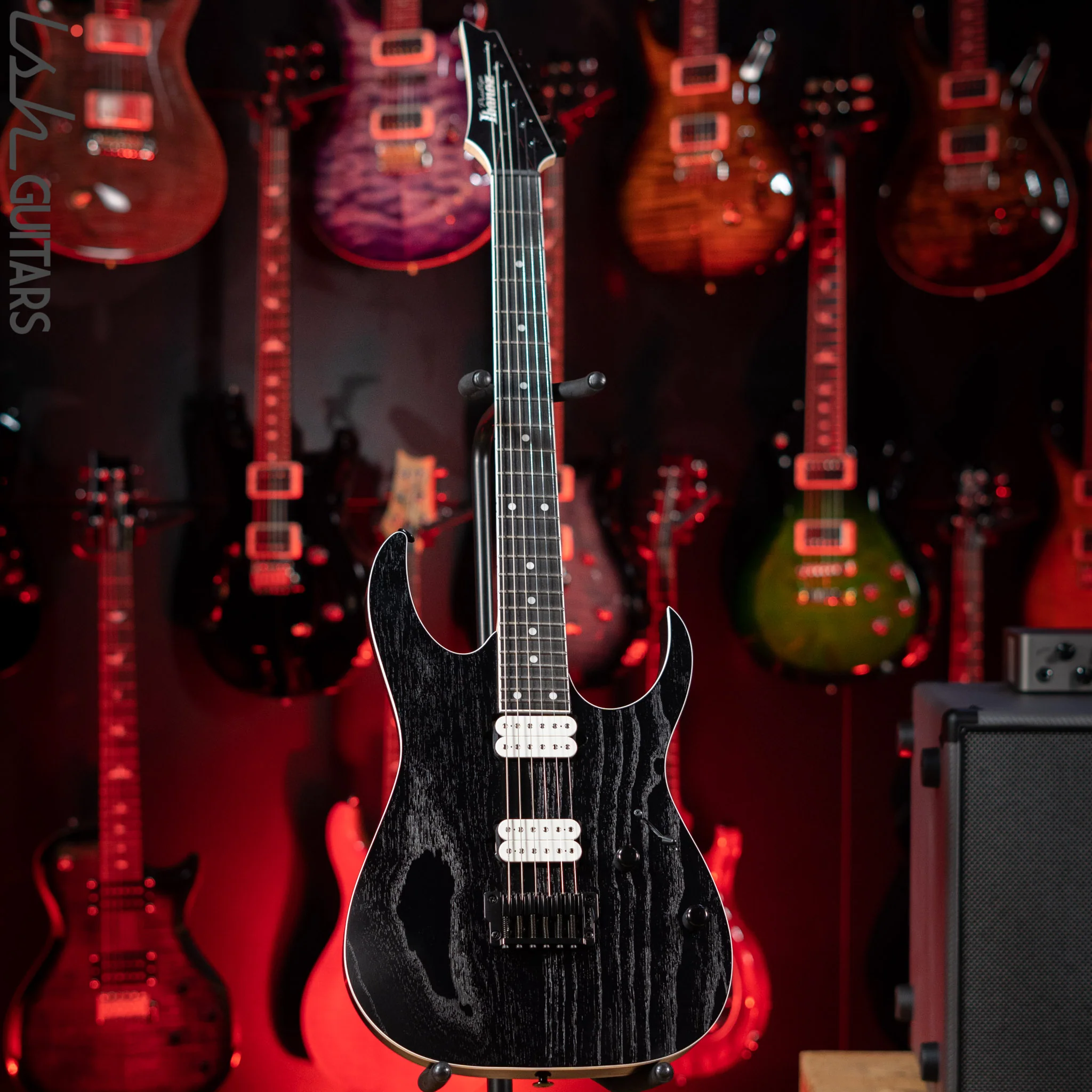 Ibanez Prestige RGR652AHBF Electric Guitar Weathered Black - Image 2