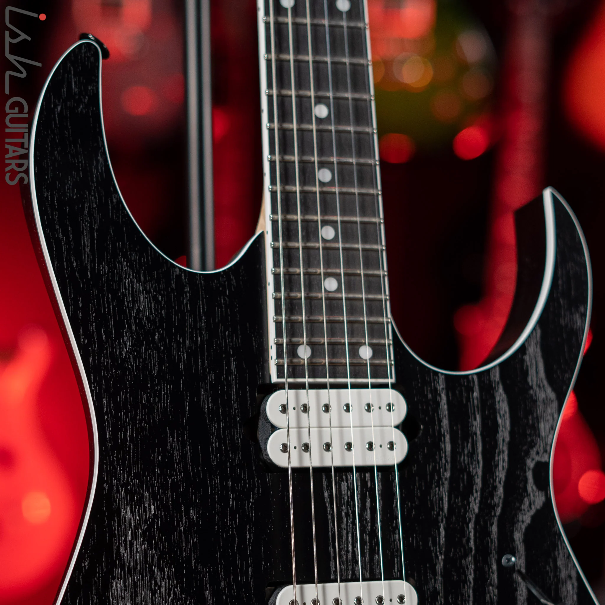 Ibanez Prestige RGR652AHBF Electric Guitar Weathered Black - Image 3