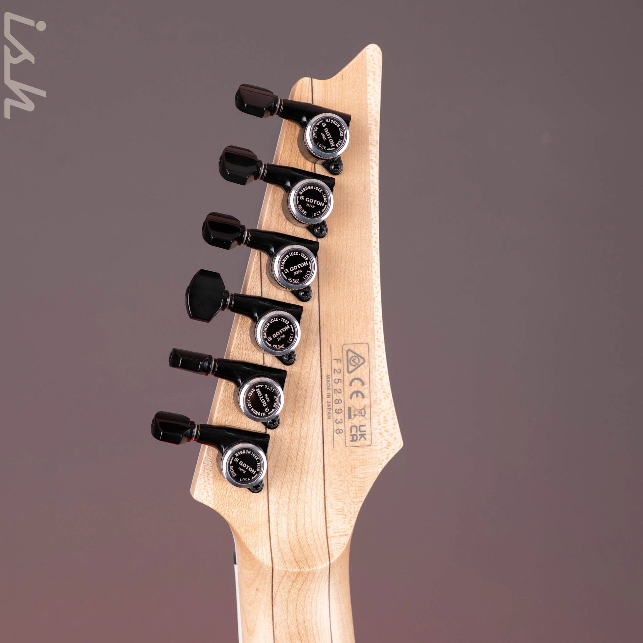 Ibanez Prestige RGR662AHBF Weathered Black Electric Guitar - Image 12