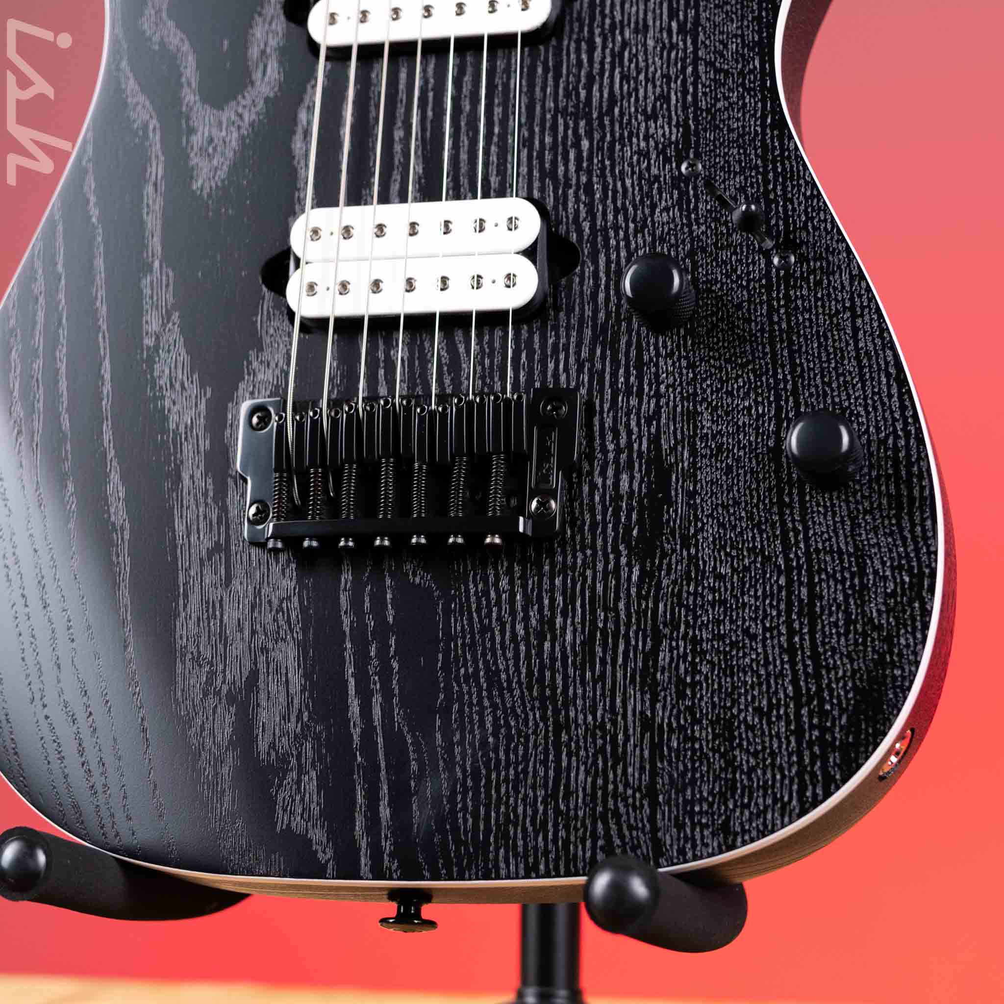 Ibanez Prestige RGR752AHBF 7-String Electric Guitar Weathered Black - Image 4