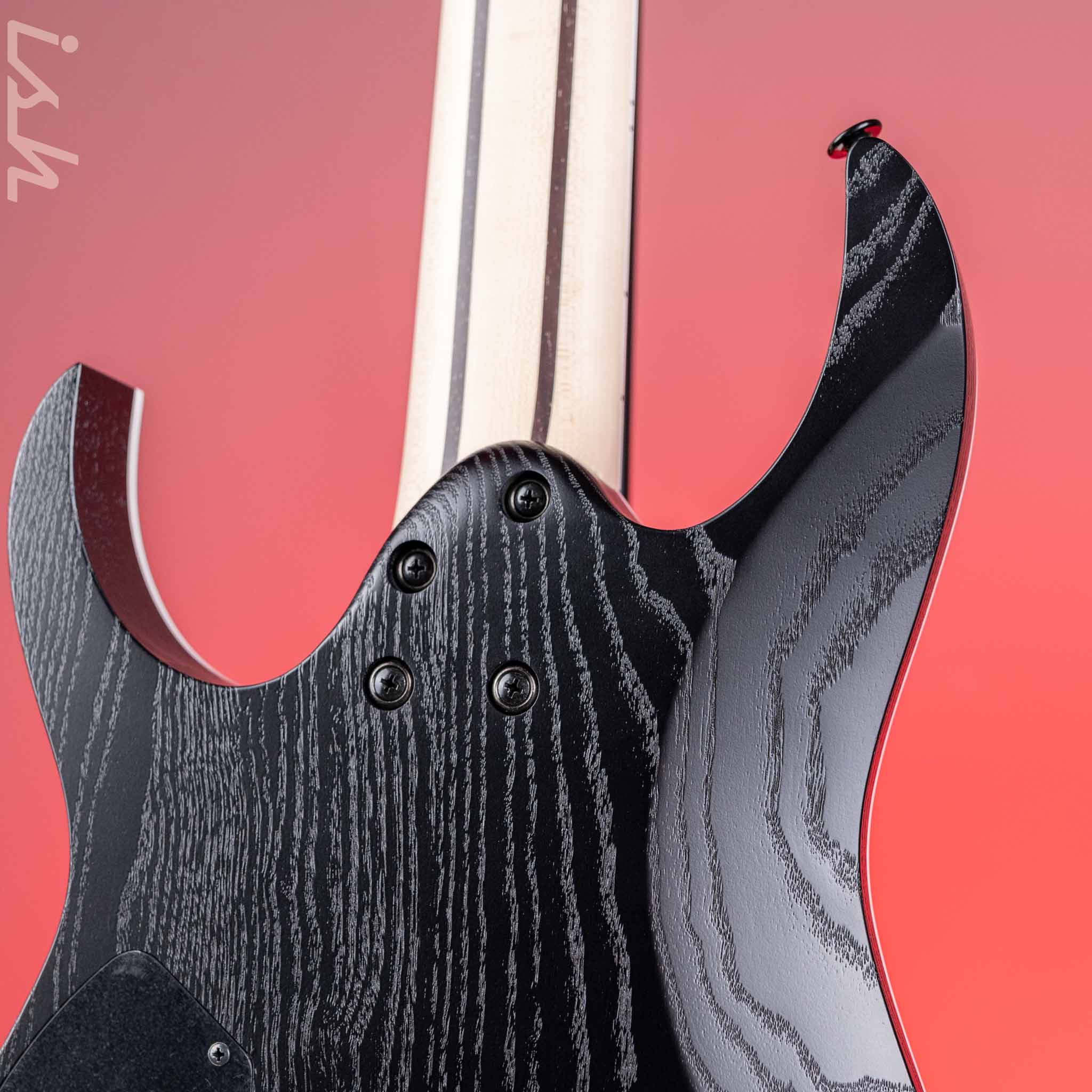 Ibanez Prestige RGR752AHBF 7-String Electric Guitar Weathered Black - Image 8