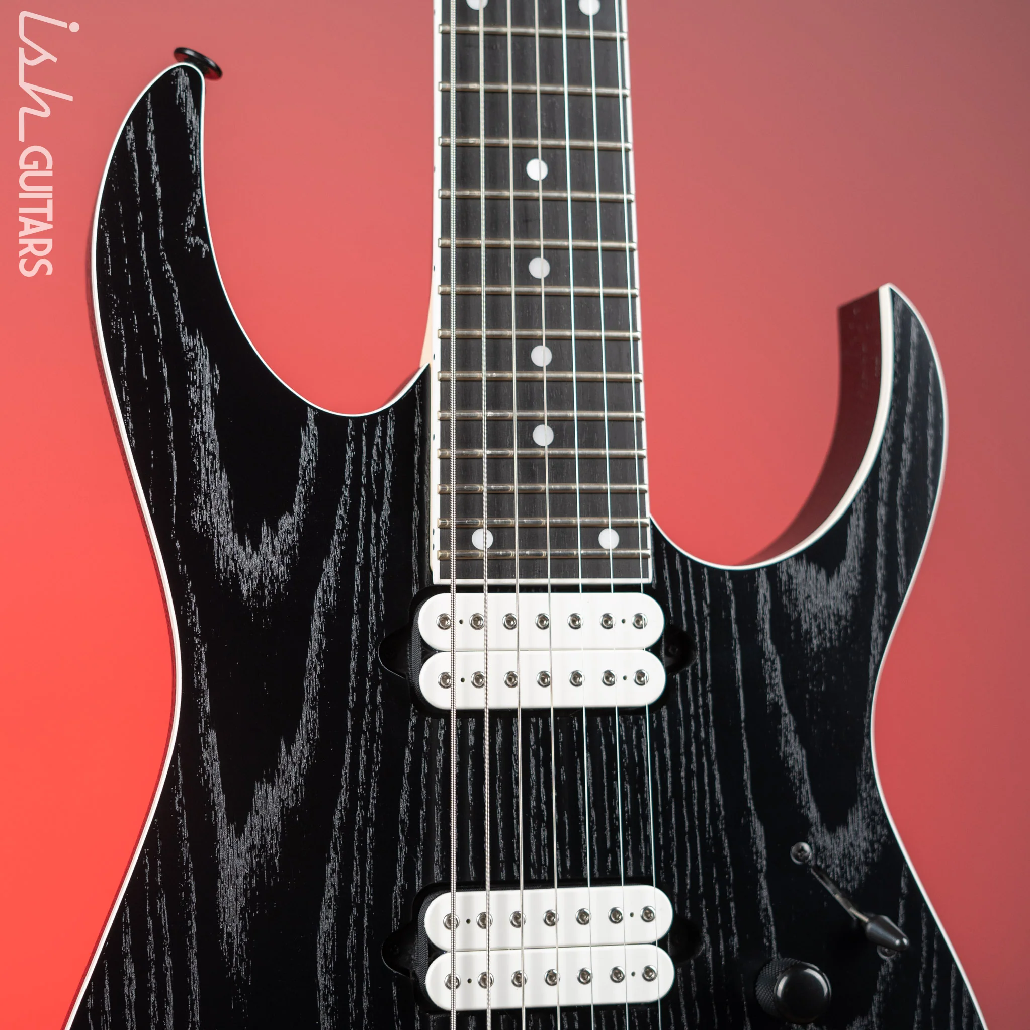 Ibanez Prestige RGR752AHBF Electric Guitar Weathered Black - Image 3